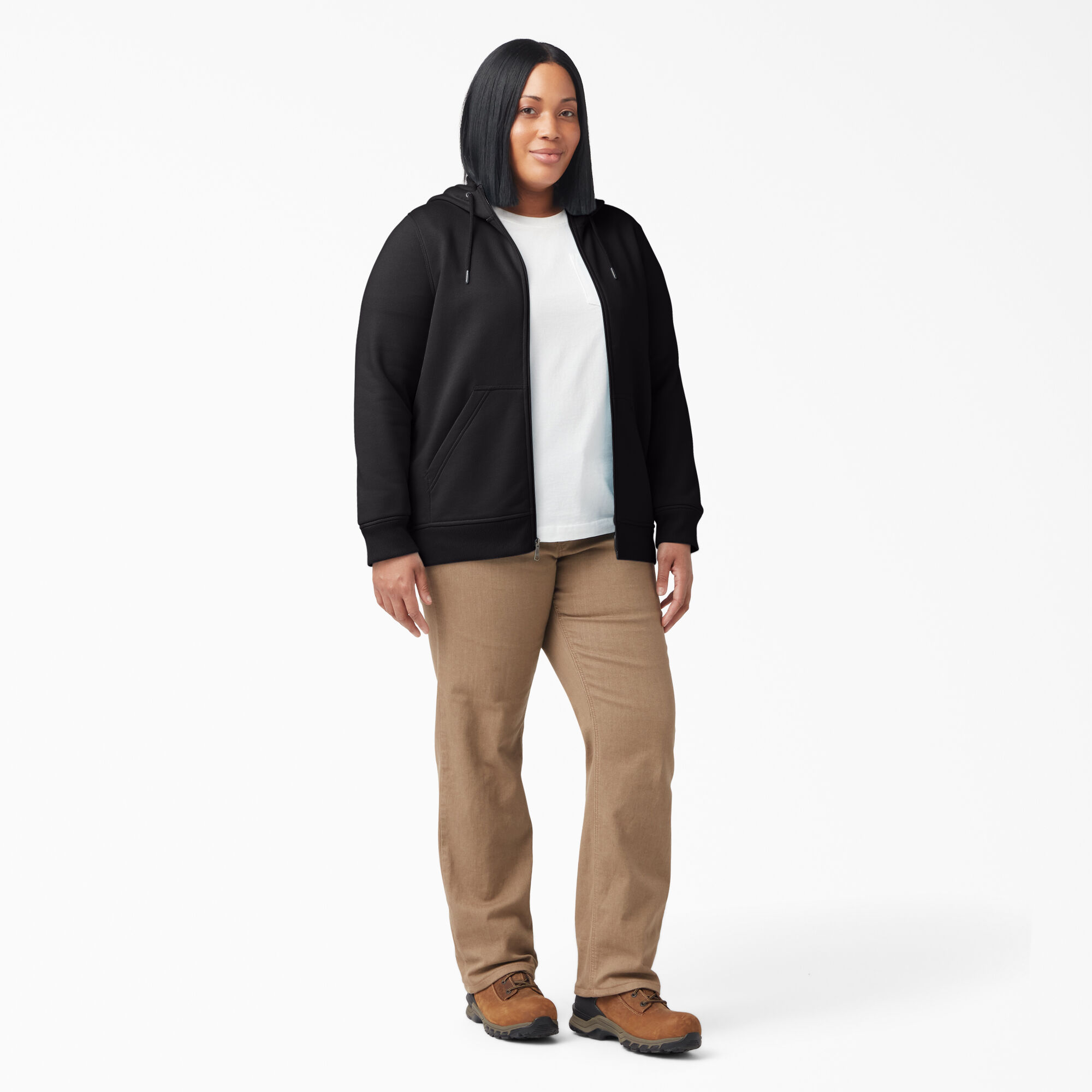 Women's Plus Heavyweight Full-Zip Hoodie