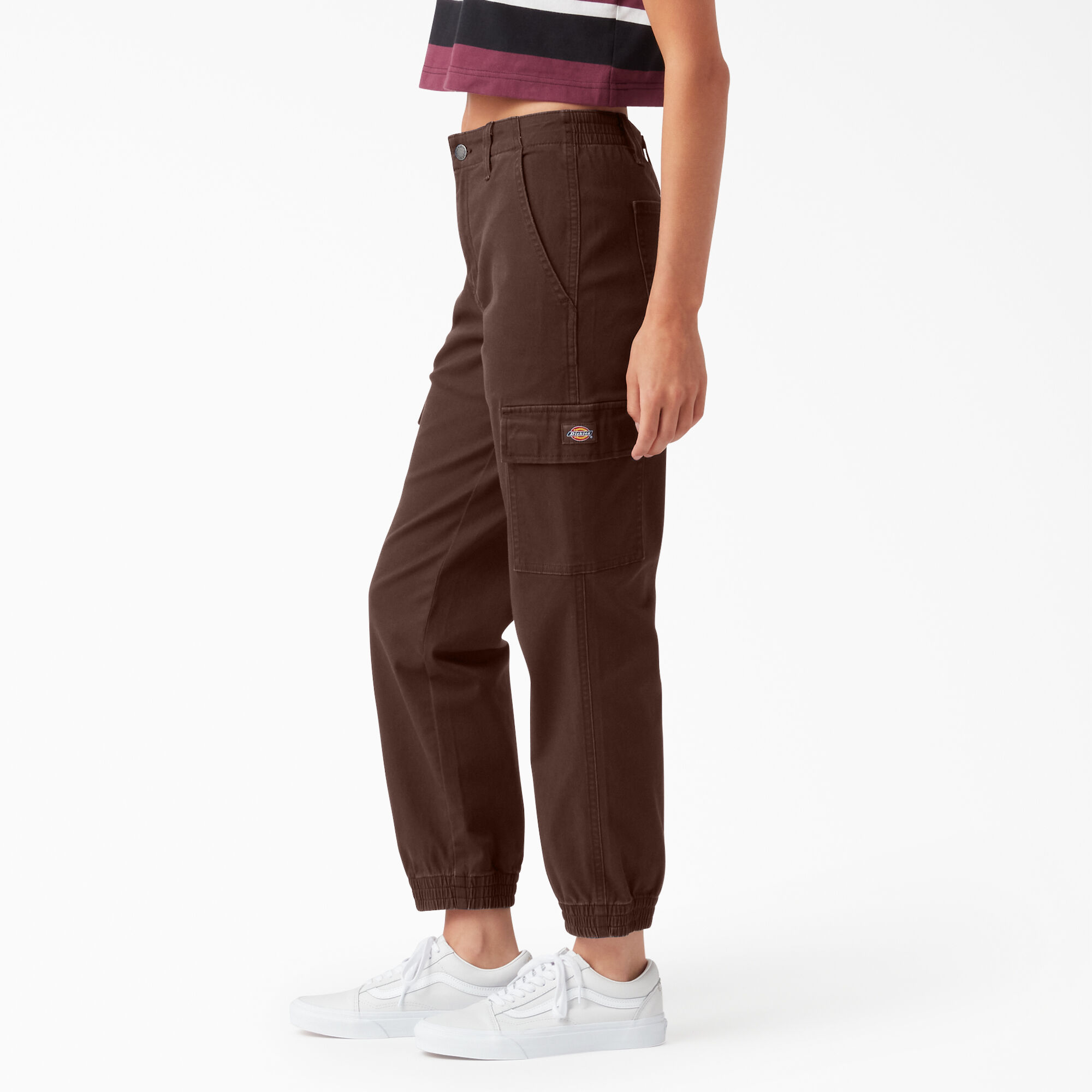 Women's High Rise Fit Cargo Jogger Pants