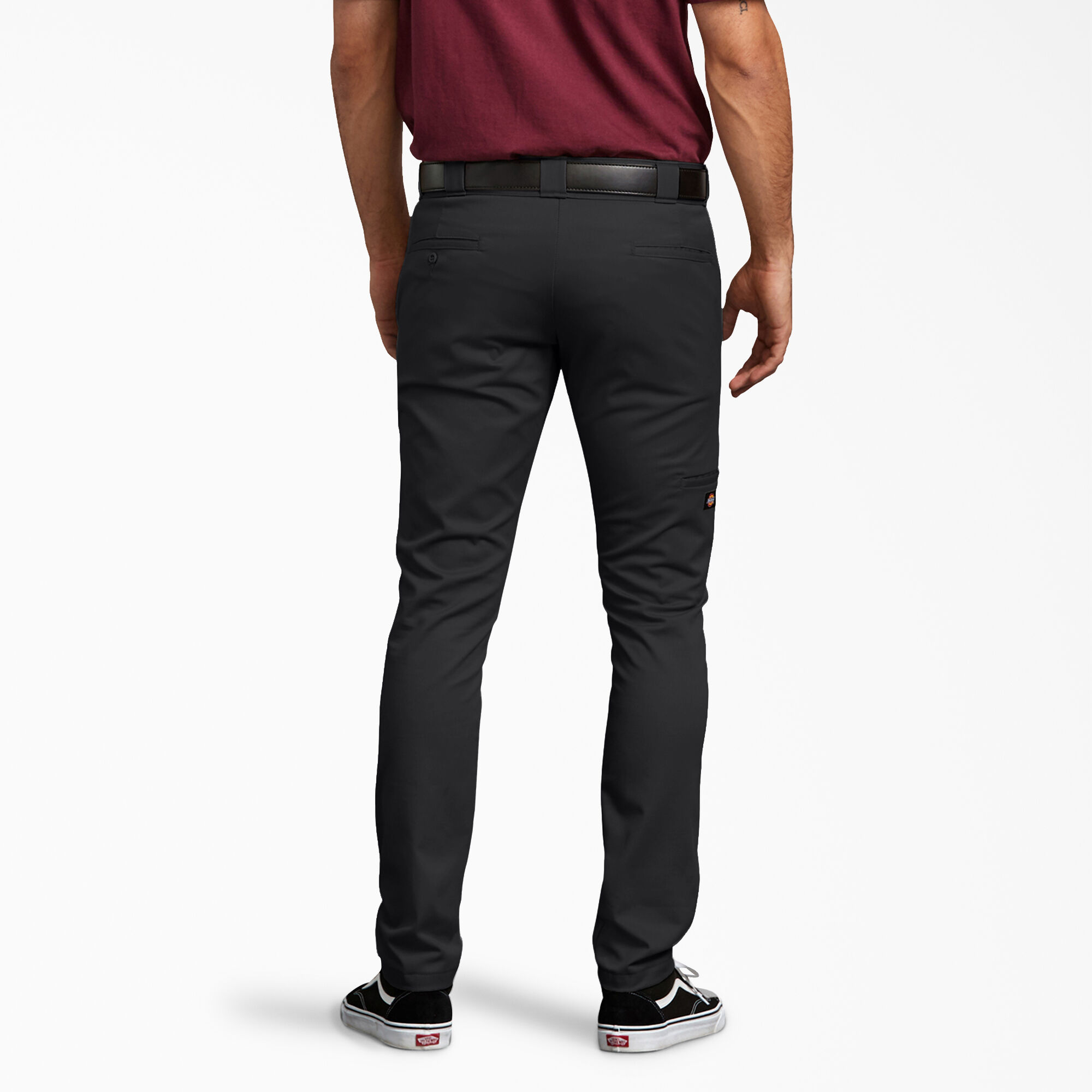 Skinny Fit Double Knee Work Pants