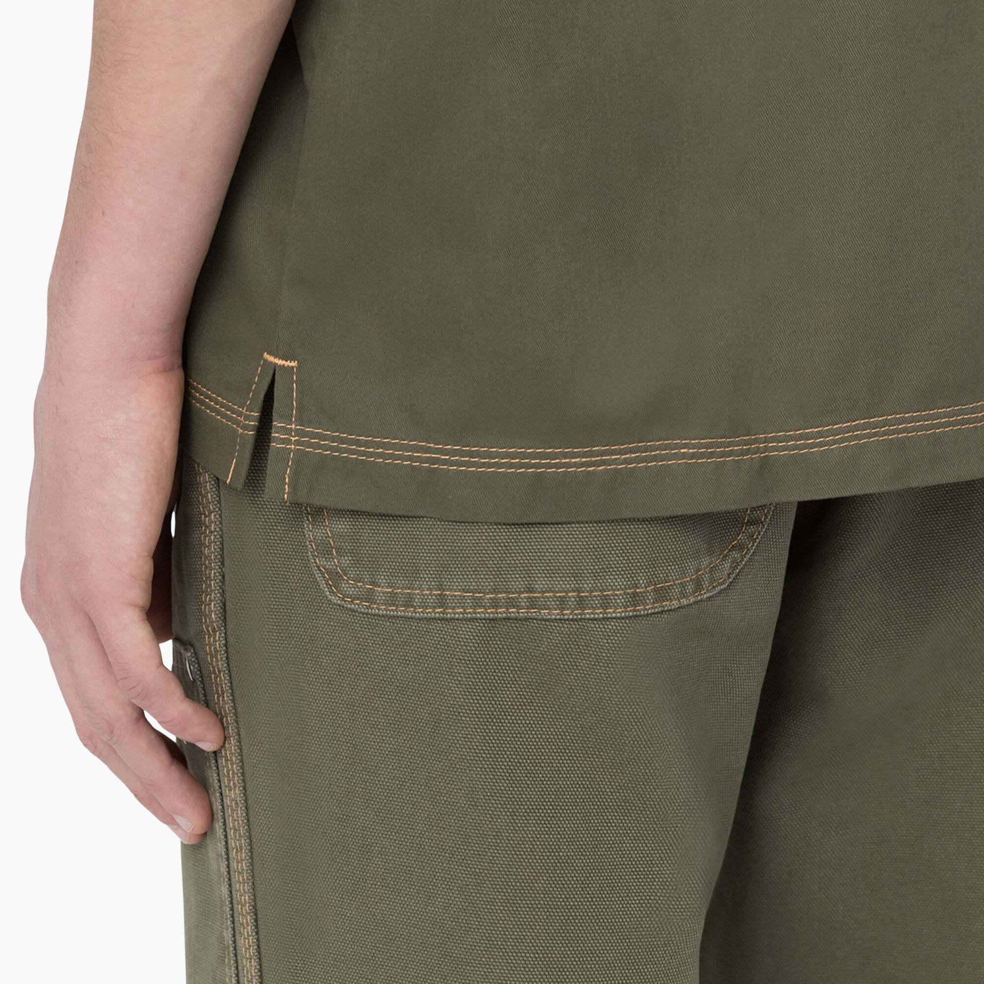 Madras Short Sleeve Work Shirt