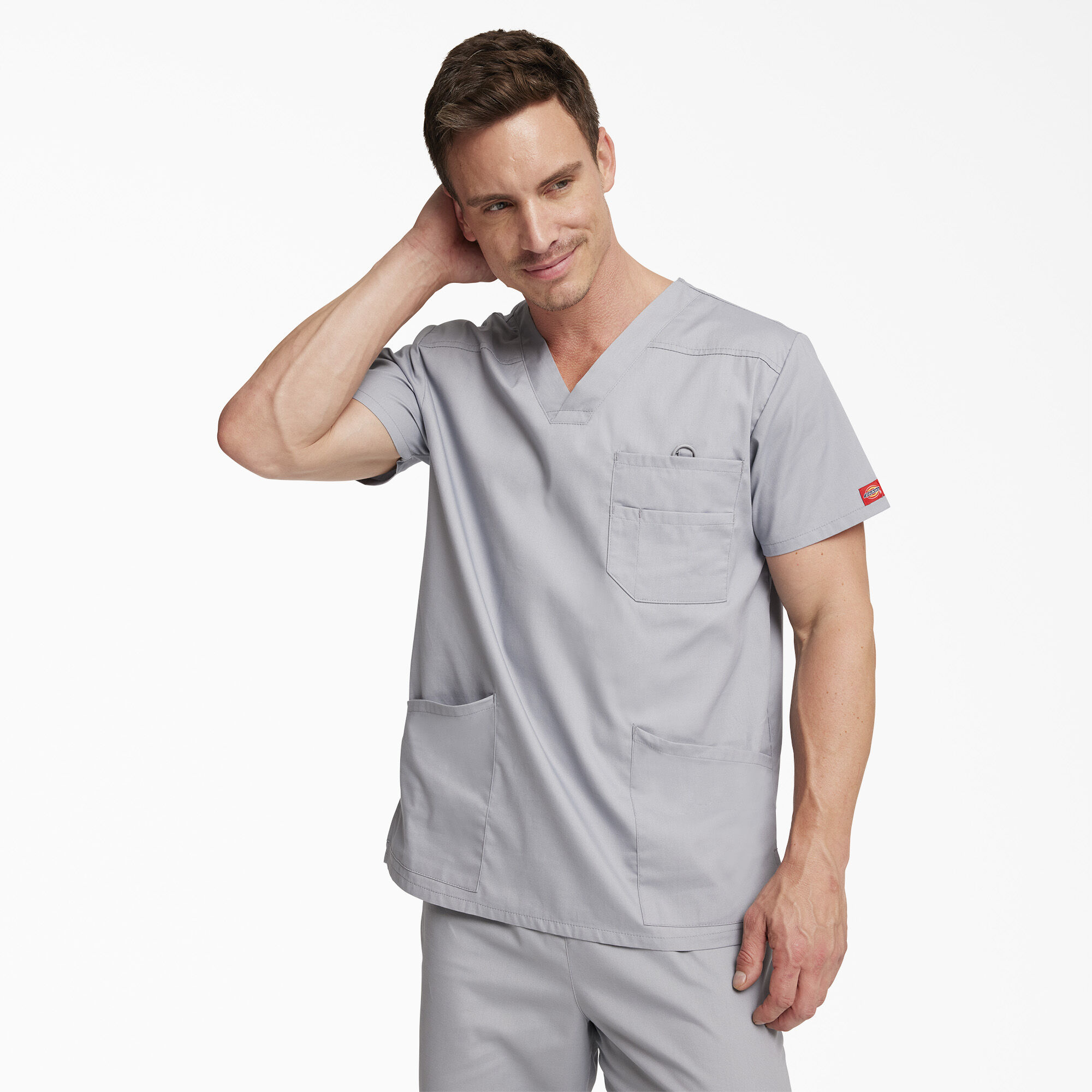 Men's EDS Signature V-Neck Scrub Top