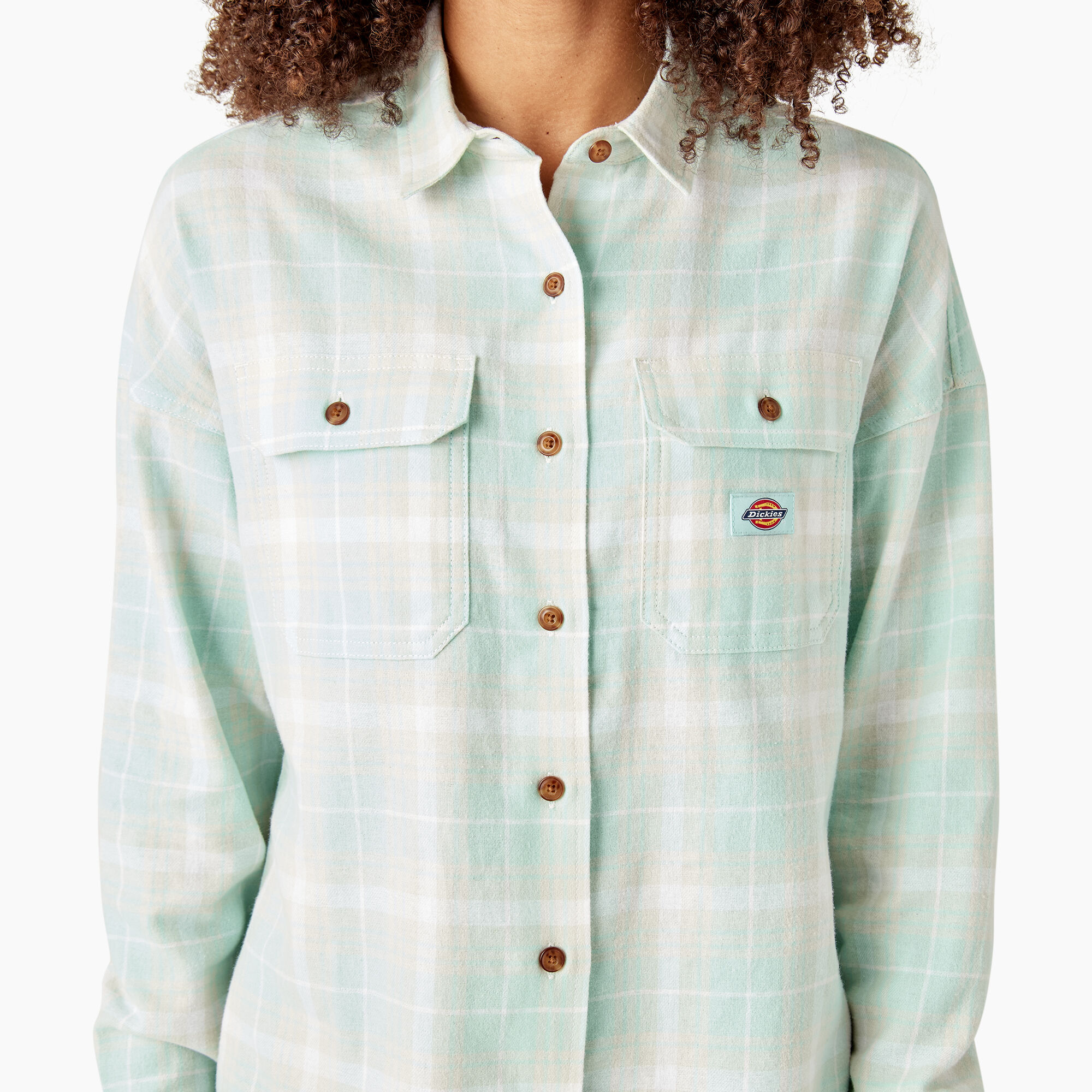 Women's Long Sleeve Flannel Shirt