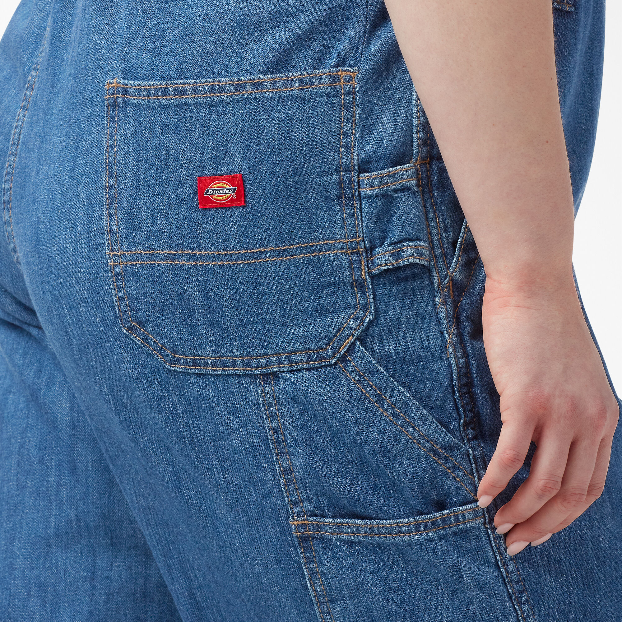 Women's Plus Relaxed Fit Bib Overalls