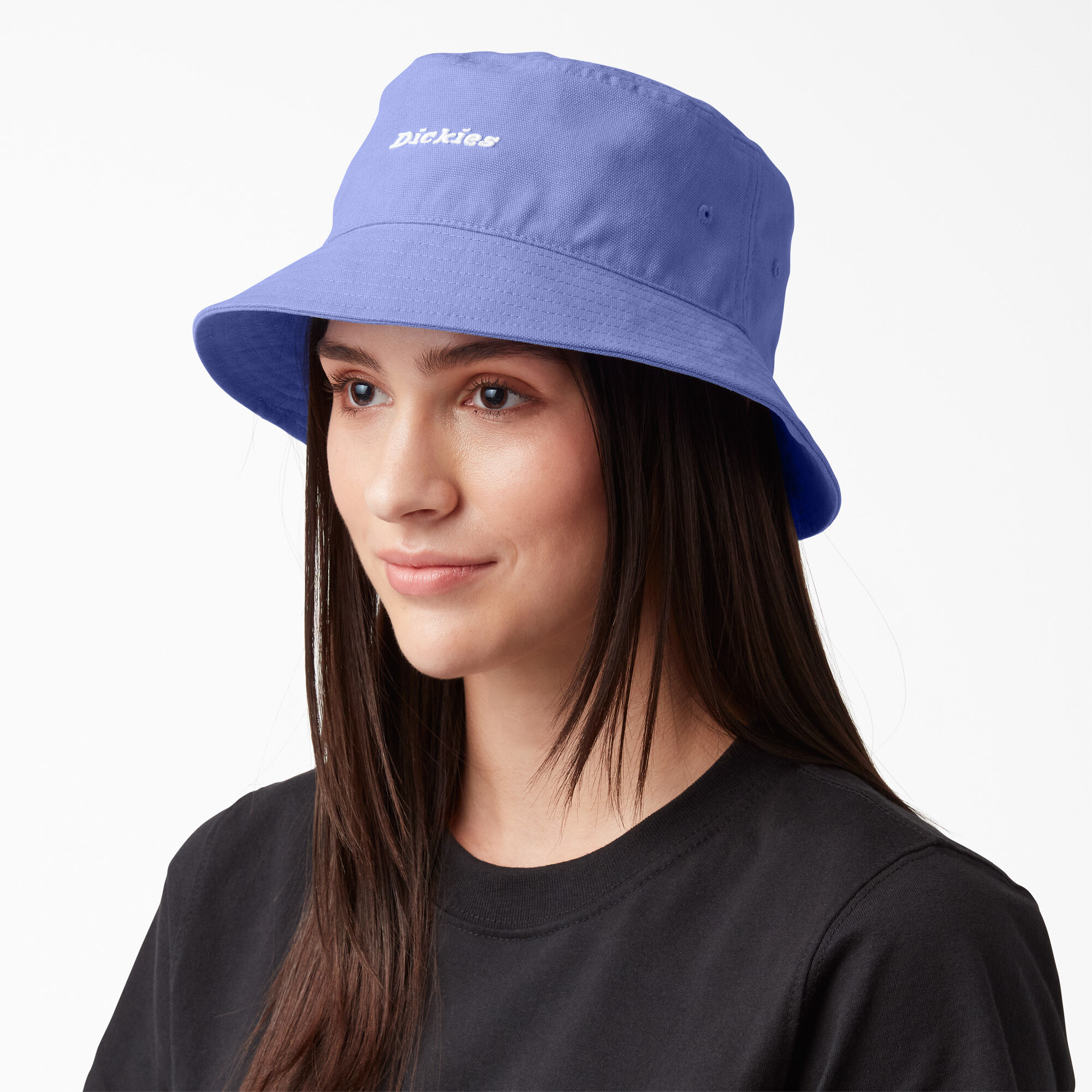 Script Logo Canvas Bucket Hat