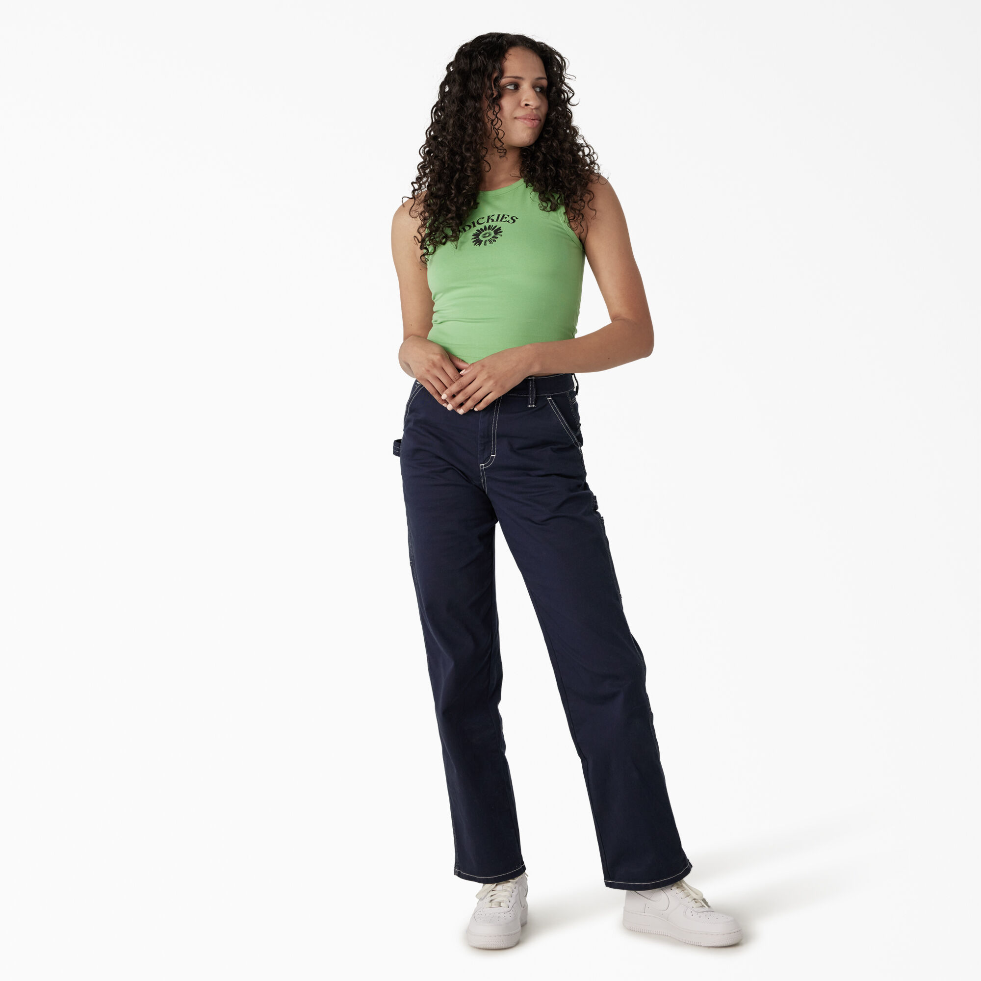 Women's Graphic Cropped Tank Top