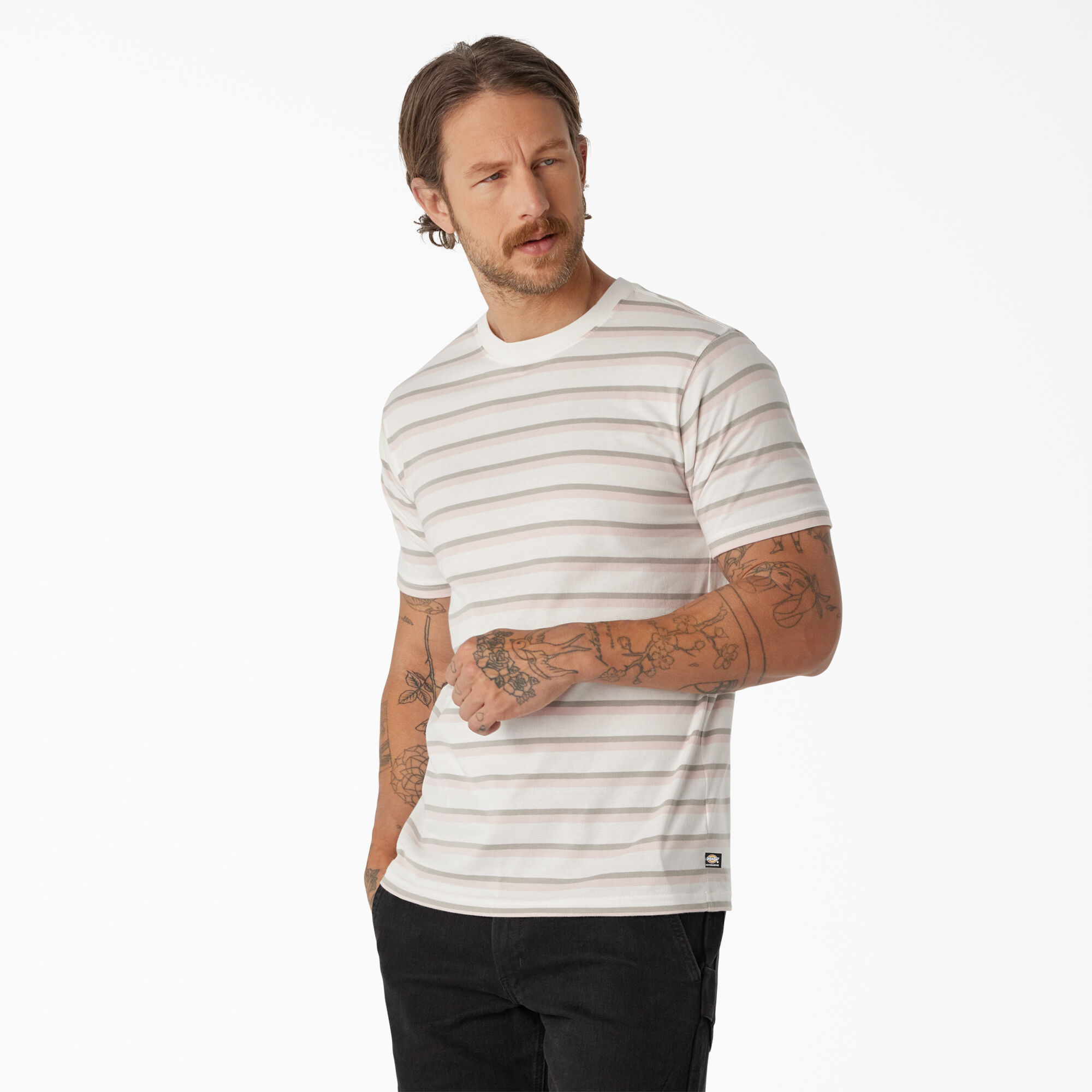 Dickies Skateboarding Striped T-Shirt