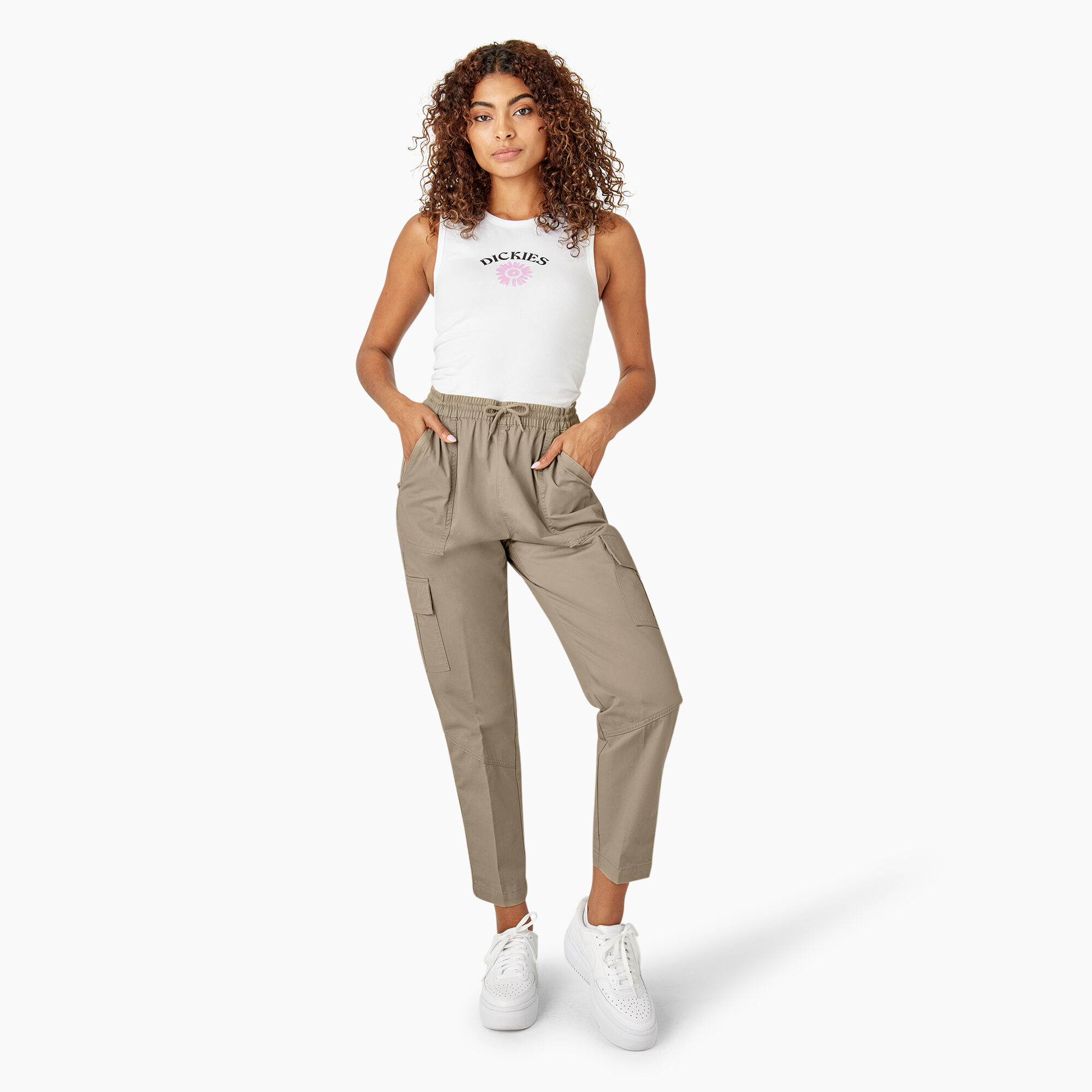 Women's Drawstring Cargo Pants