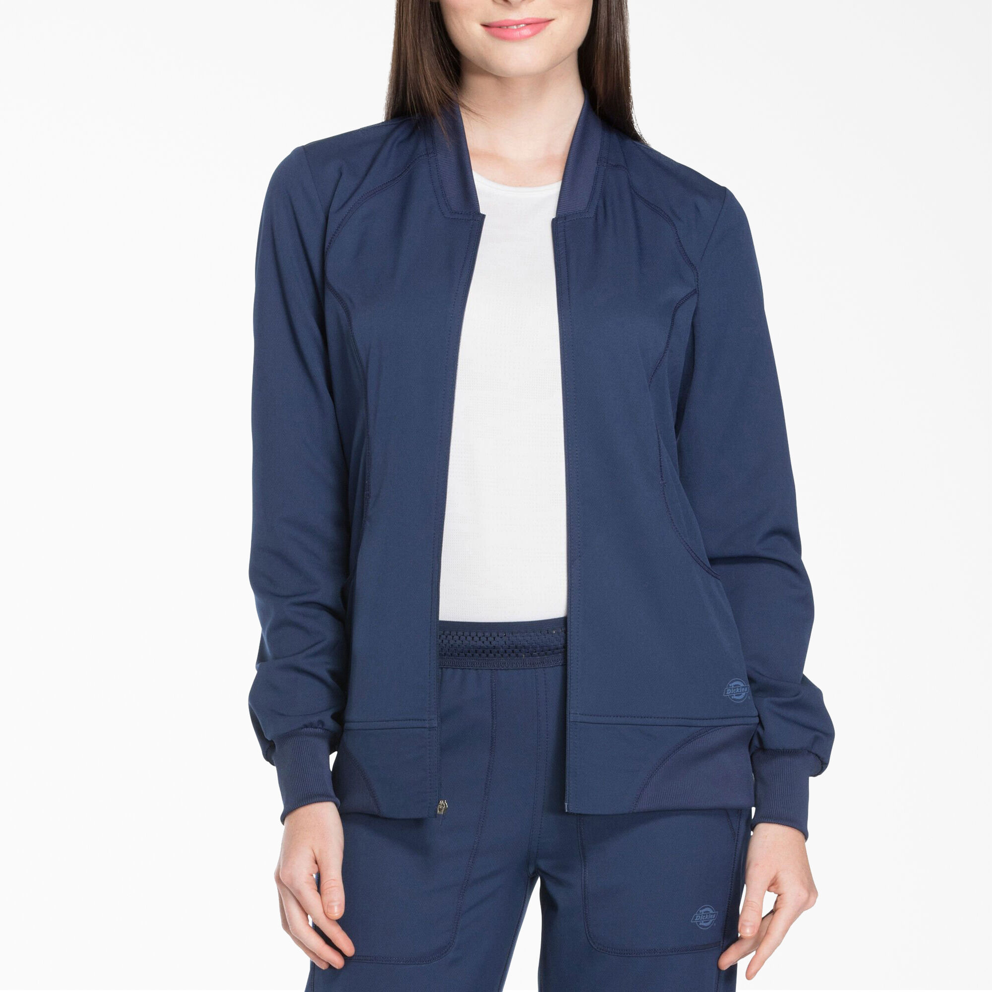 Women's Dynamix Zip Front Scrub Jacket