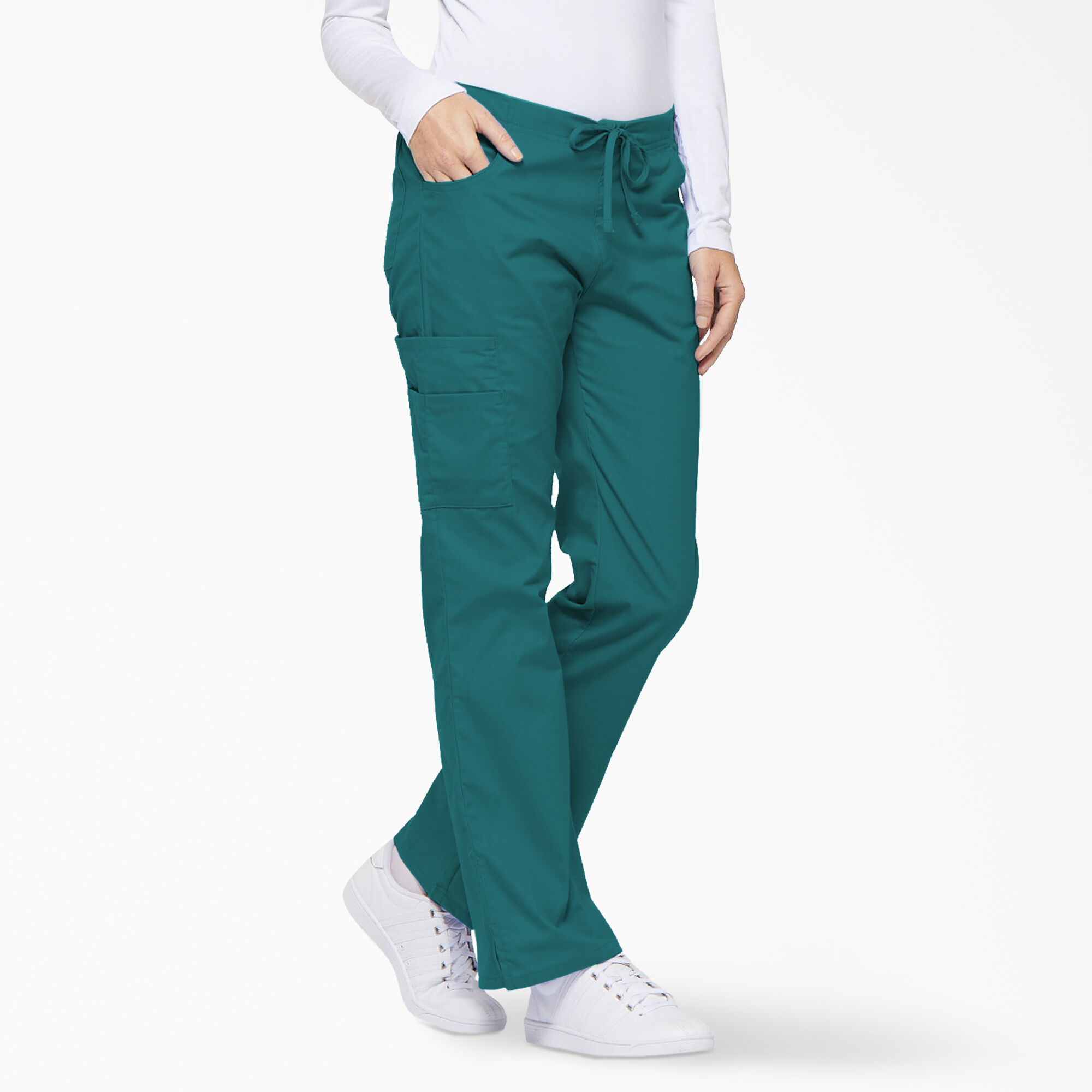 Women's EDS Signature Flare Leg Cargo Scrub Pants