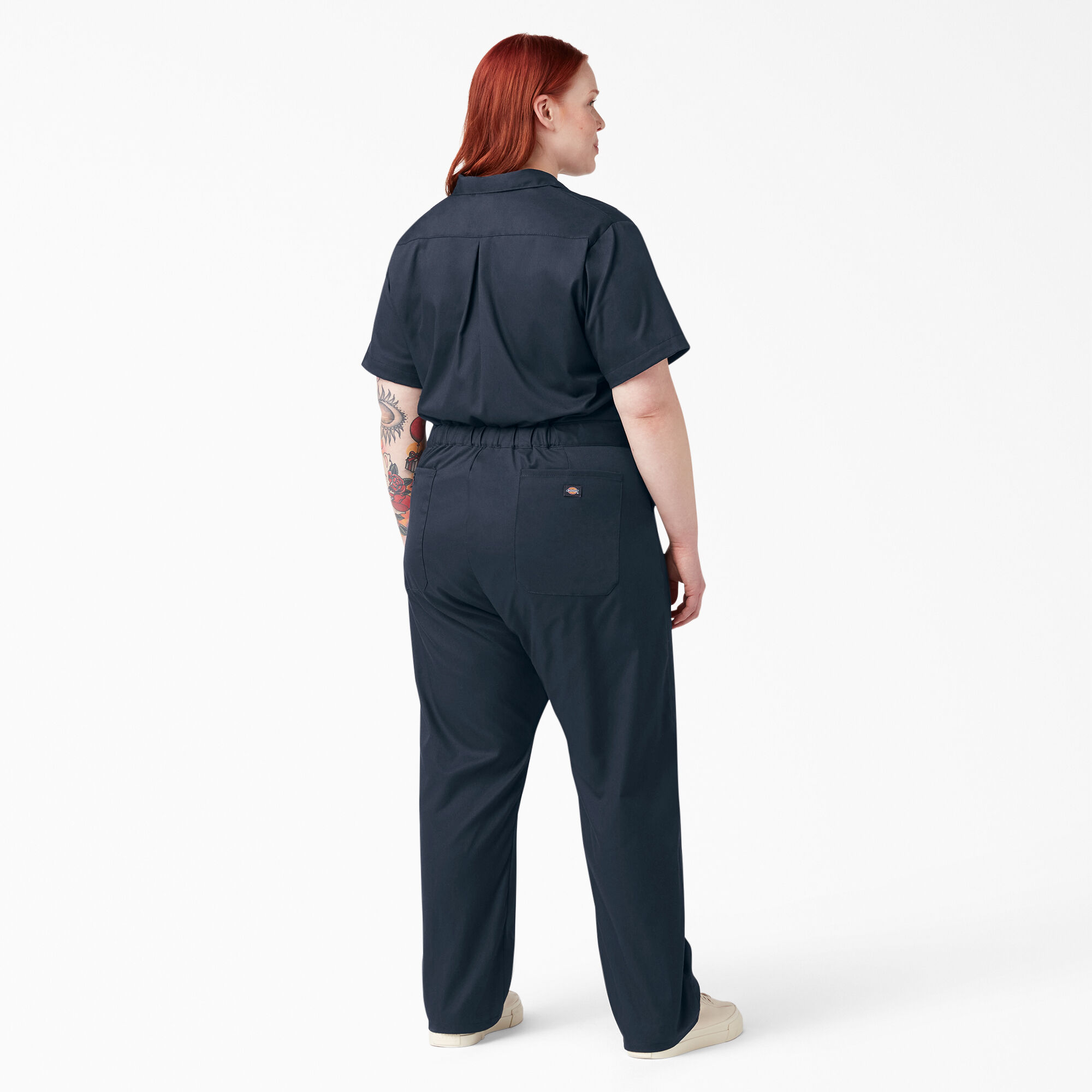 Women's Plus FLEX Cooling Temp-iQ? Short Sleeve Coveralls