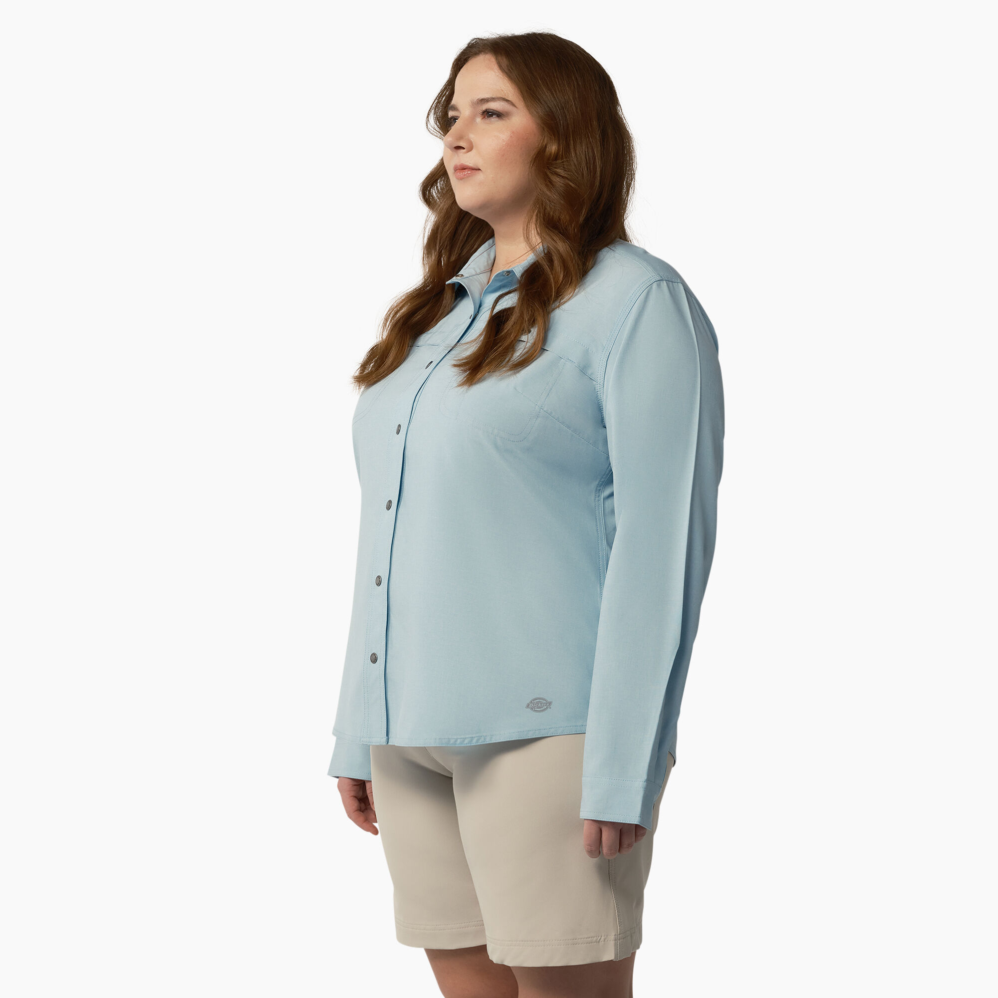 Women's Plus Cooling Roll-Tab Work Shirt