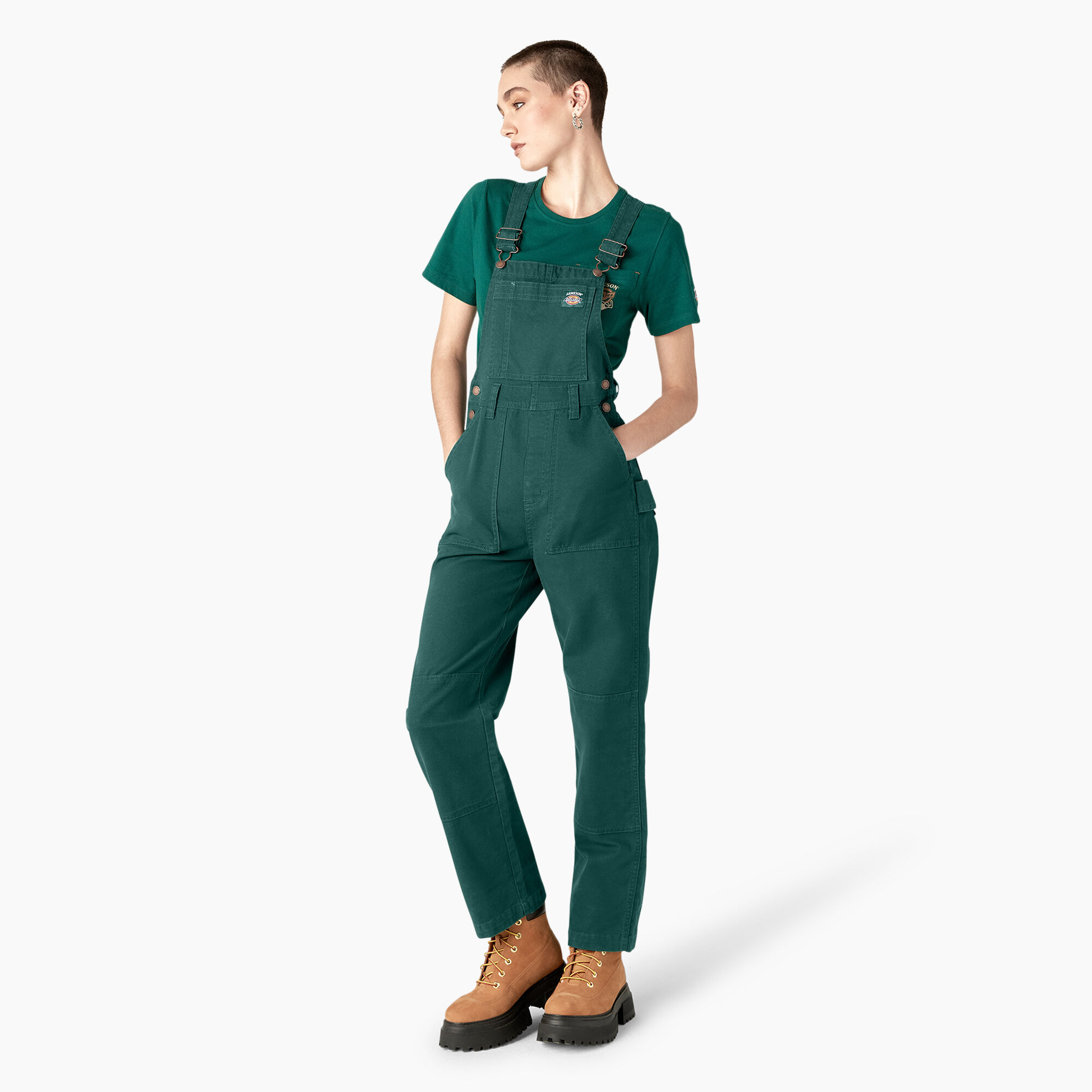 Dickies x Jameson Women's Utility Double Knee Overalls
