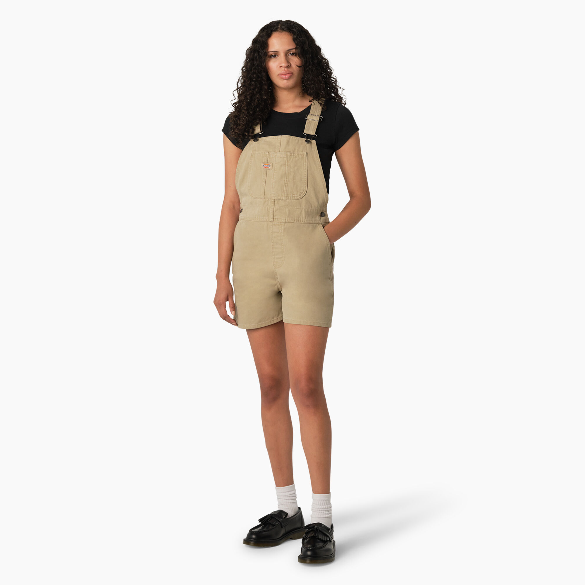 Women's Relaxed Fit Duck Bib Shortalls