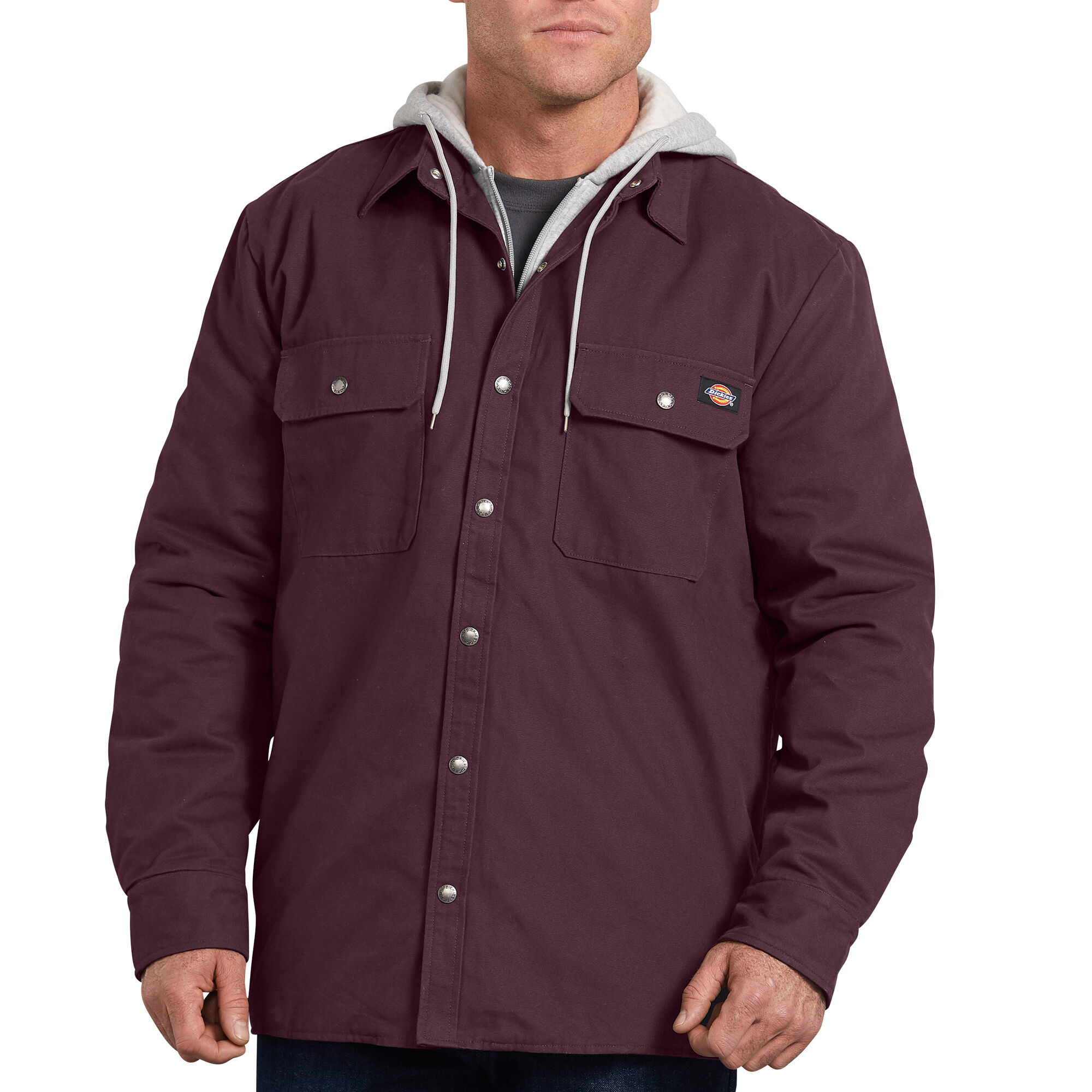 Duck Hooded Shirt Jacket