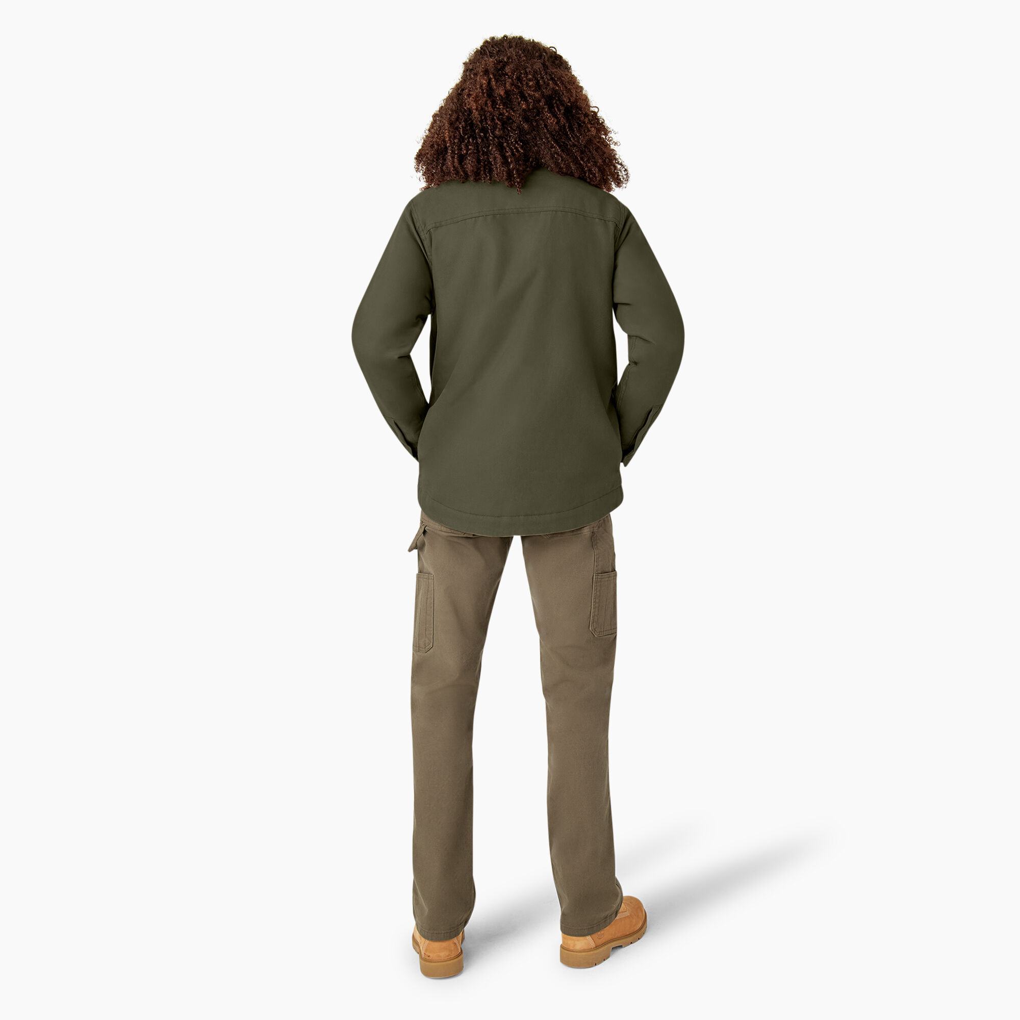 Women's Duck Fleece Lined Chore Coat