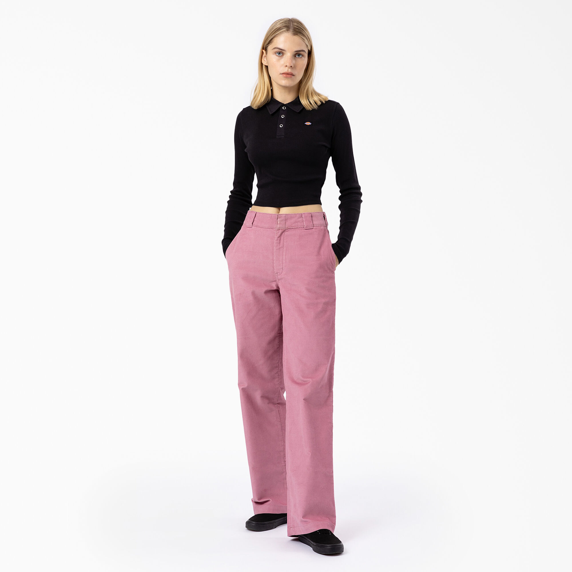 Women's Tallasee Long Sleeve Cropped Polo