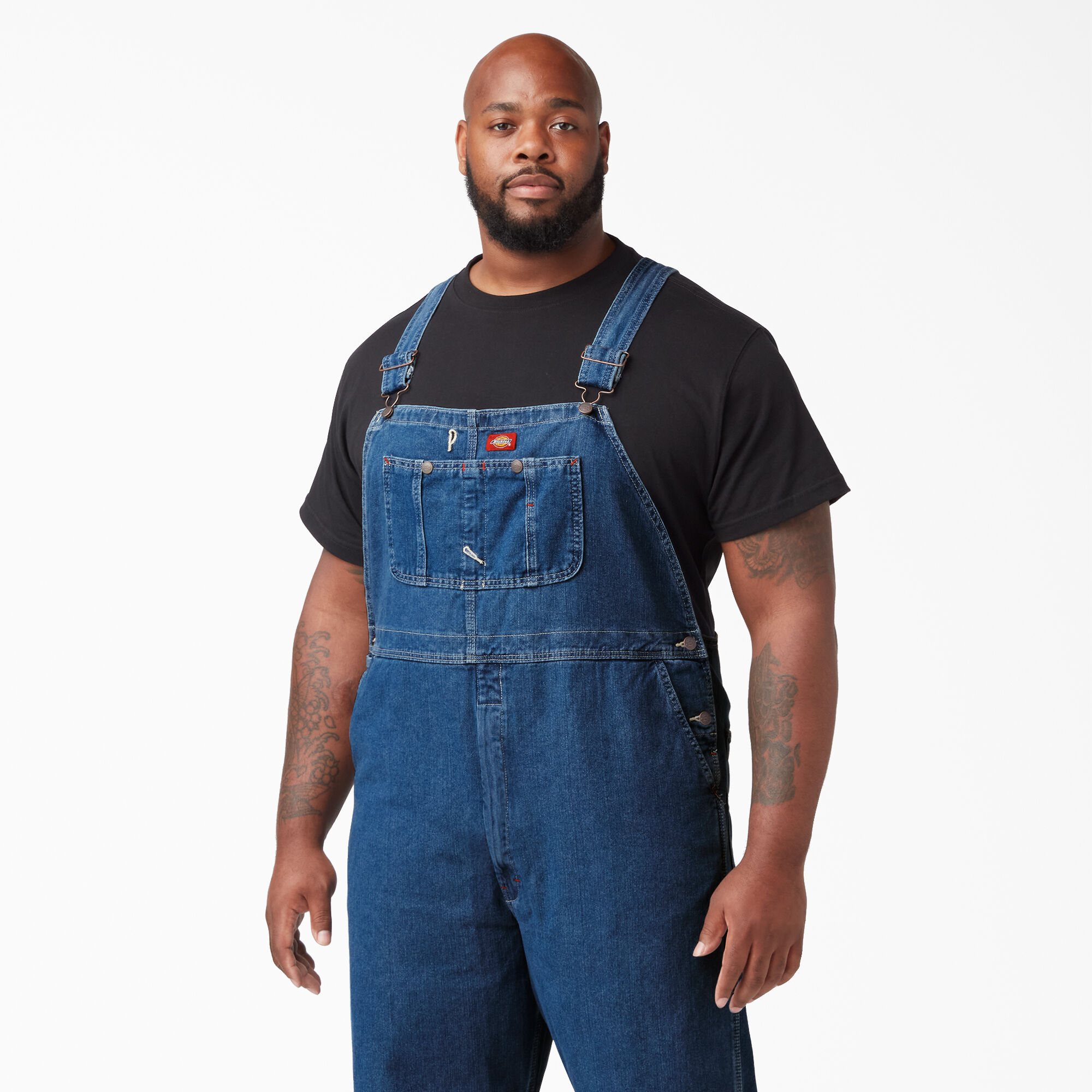 Stonewashed Indigo Bib Overalls