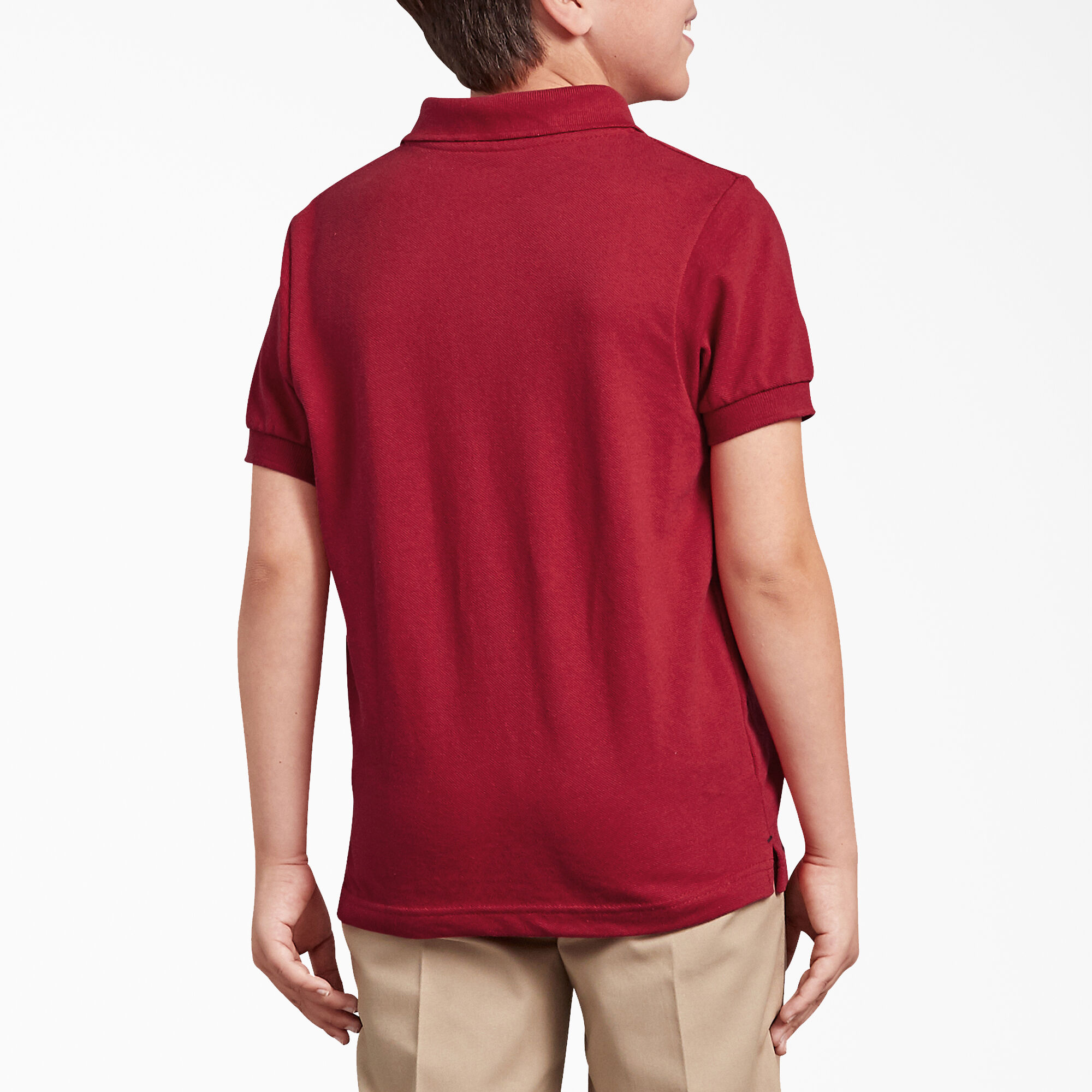 Kids' Piqué Short Sleeve Polo, 4-20