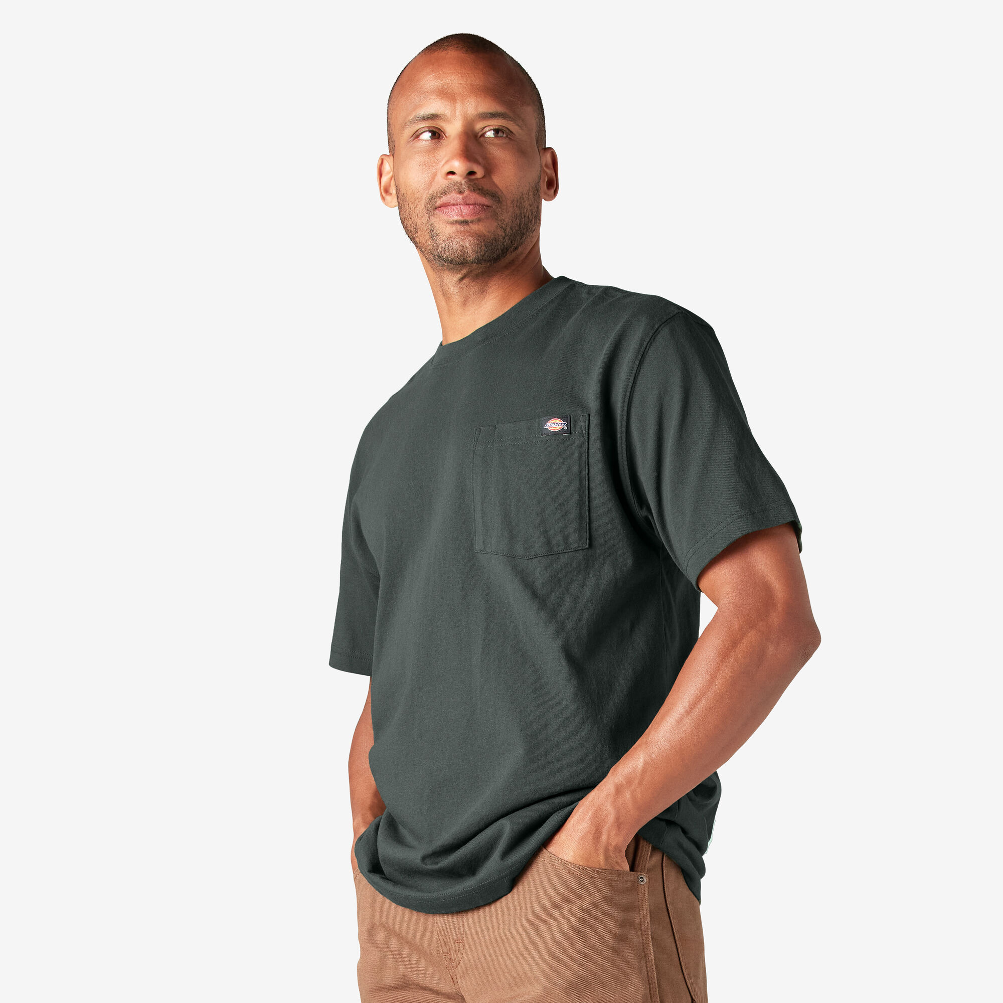 Heavyweight Short Sleeve Pocket T-Shirt