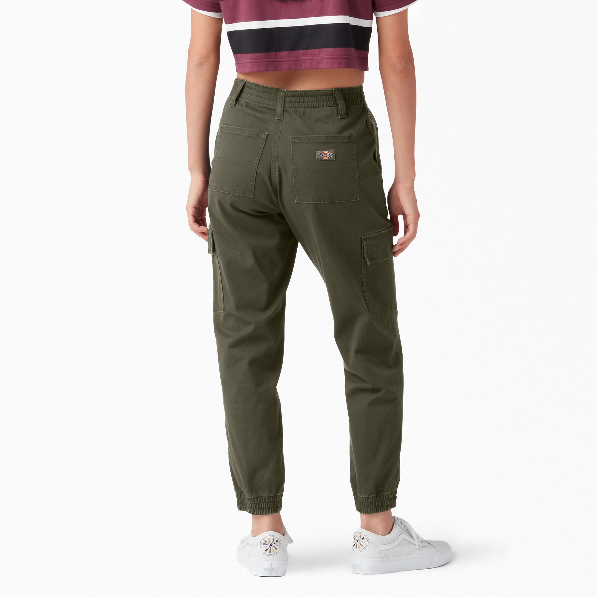 Women's High Rise Fit Cargo Jogger Pants