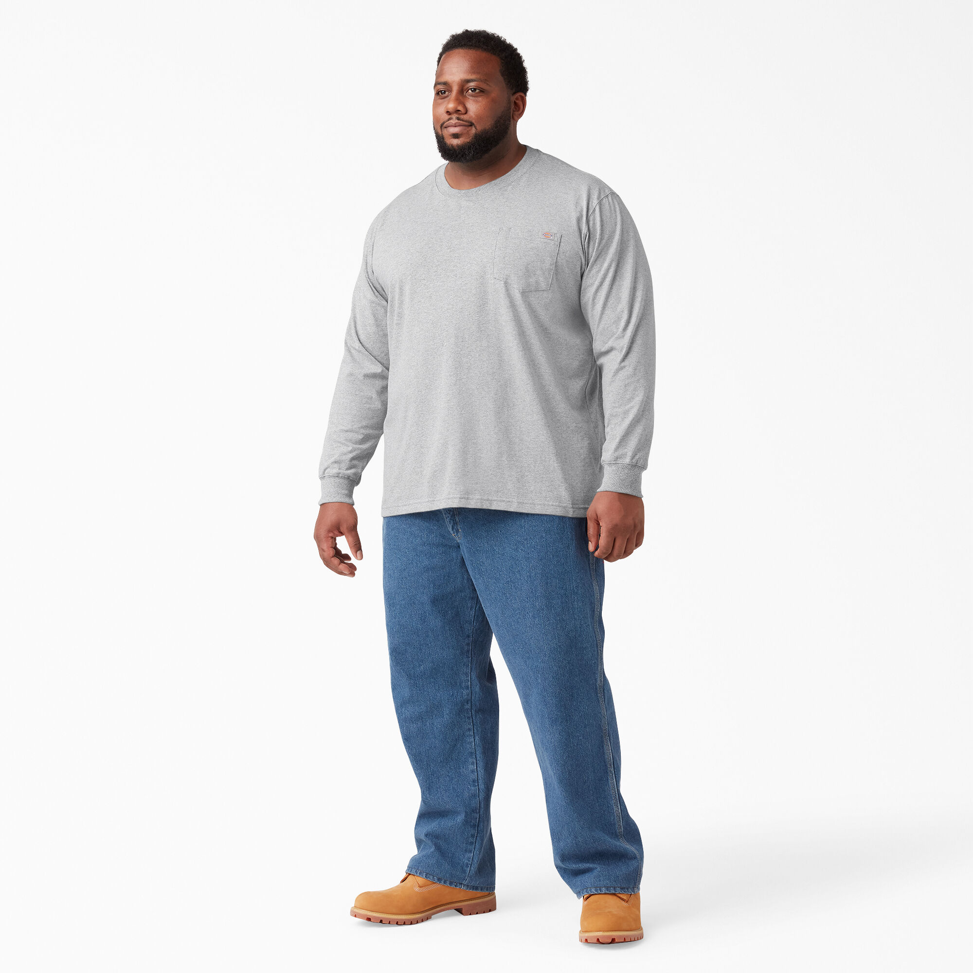 Heavyweight Long Sleeve Pocket T-Shirt