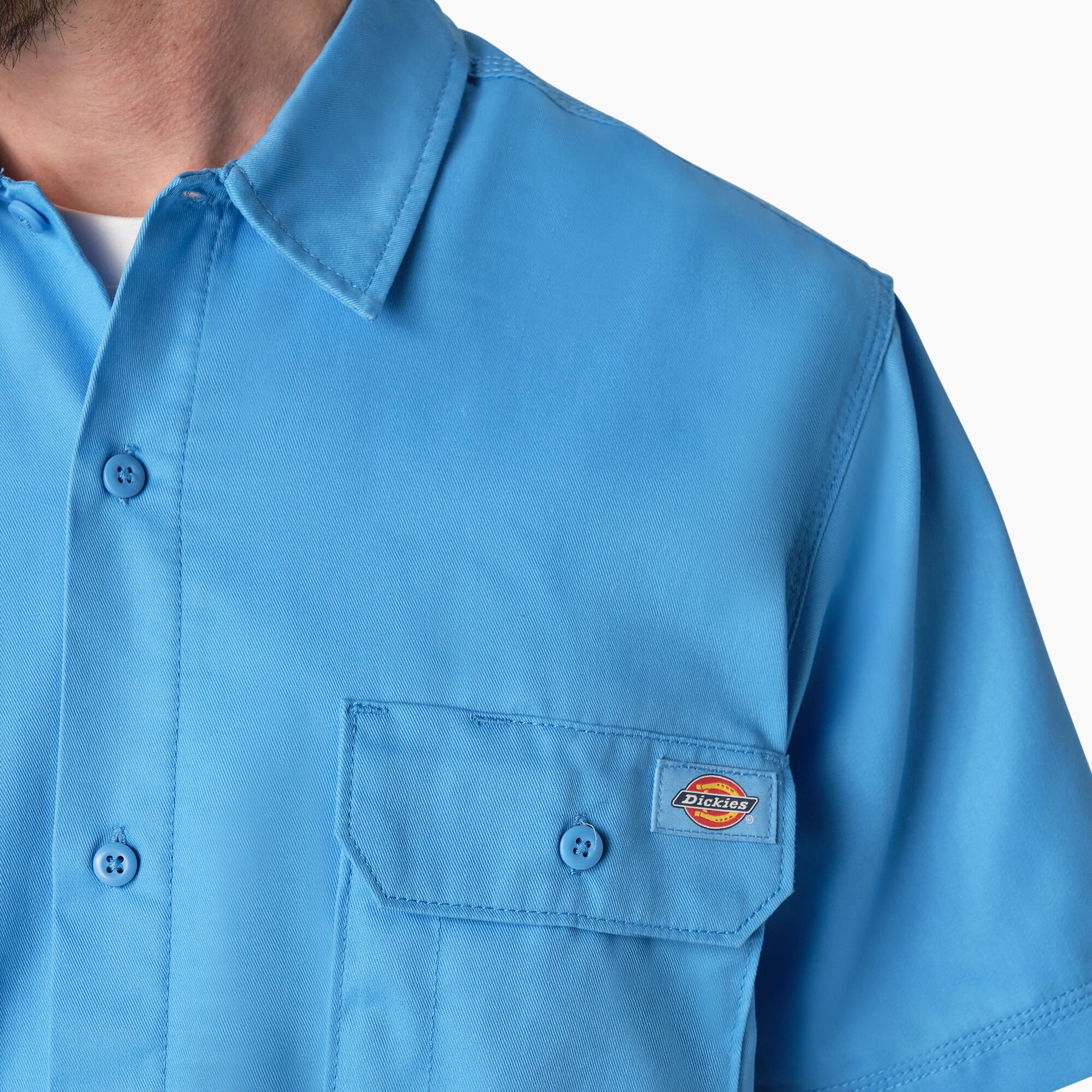 Madras Short Sleeve Work Shirt