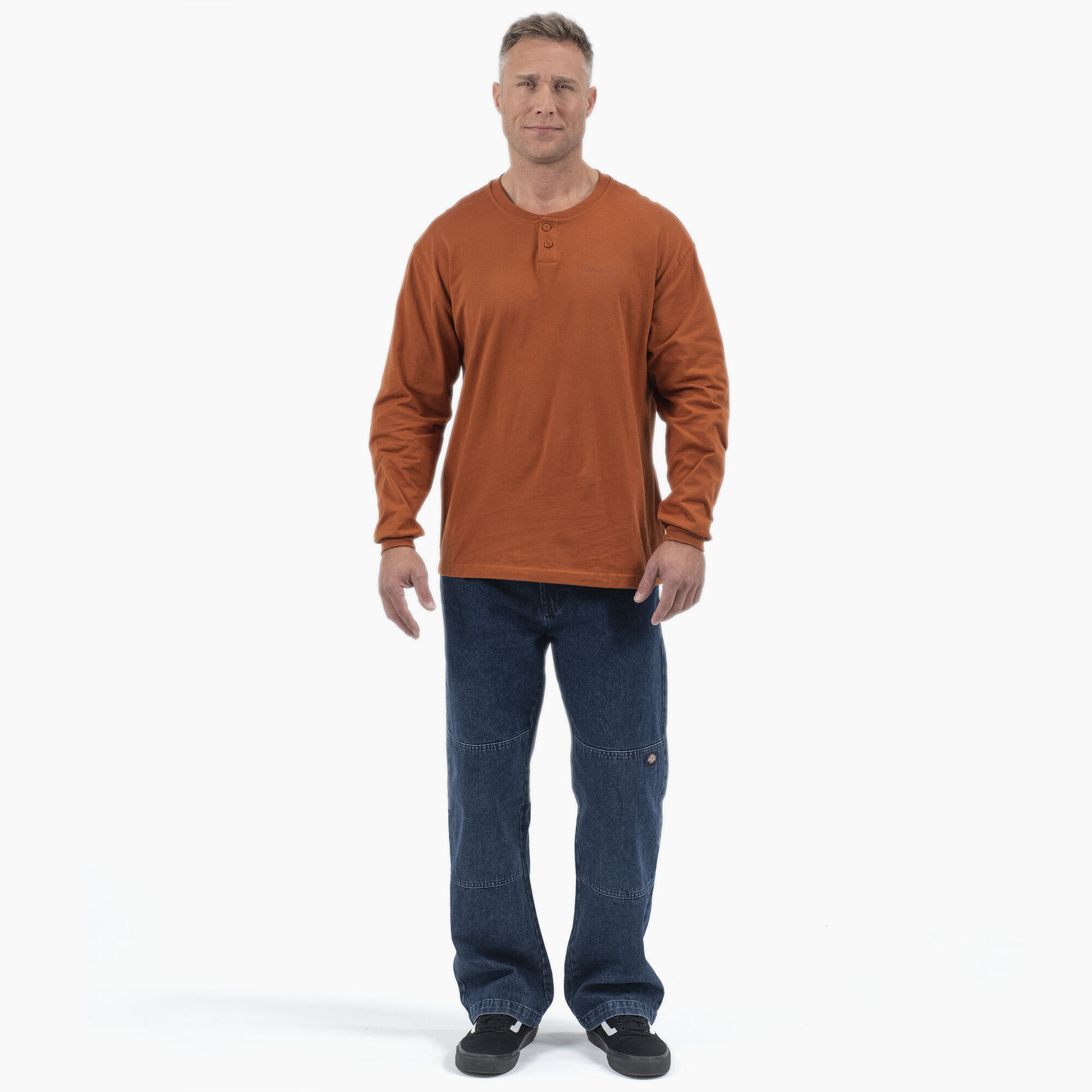 Long Sleeve Henley T-Shirt
