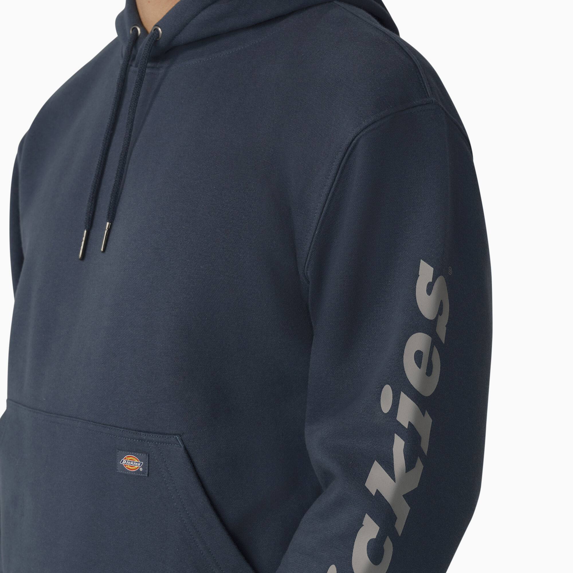Water Repellent Logo Sleeve Hoodie