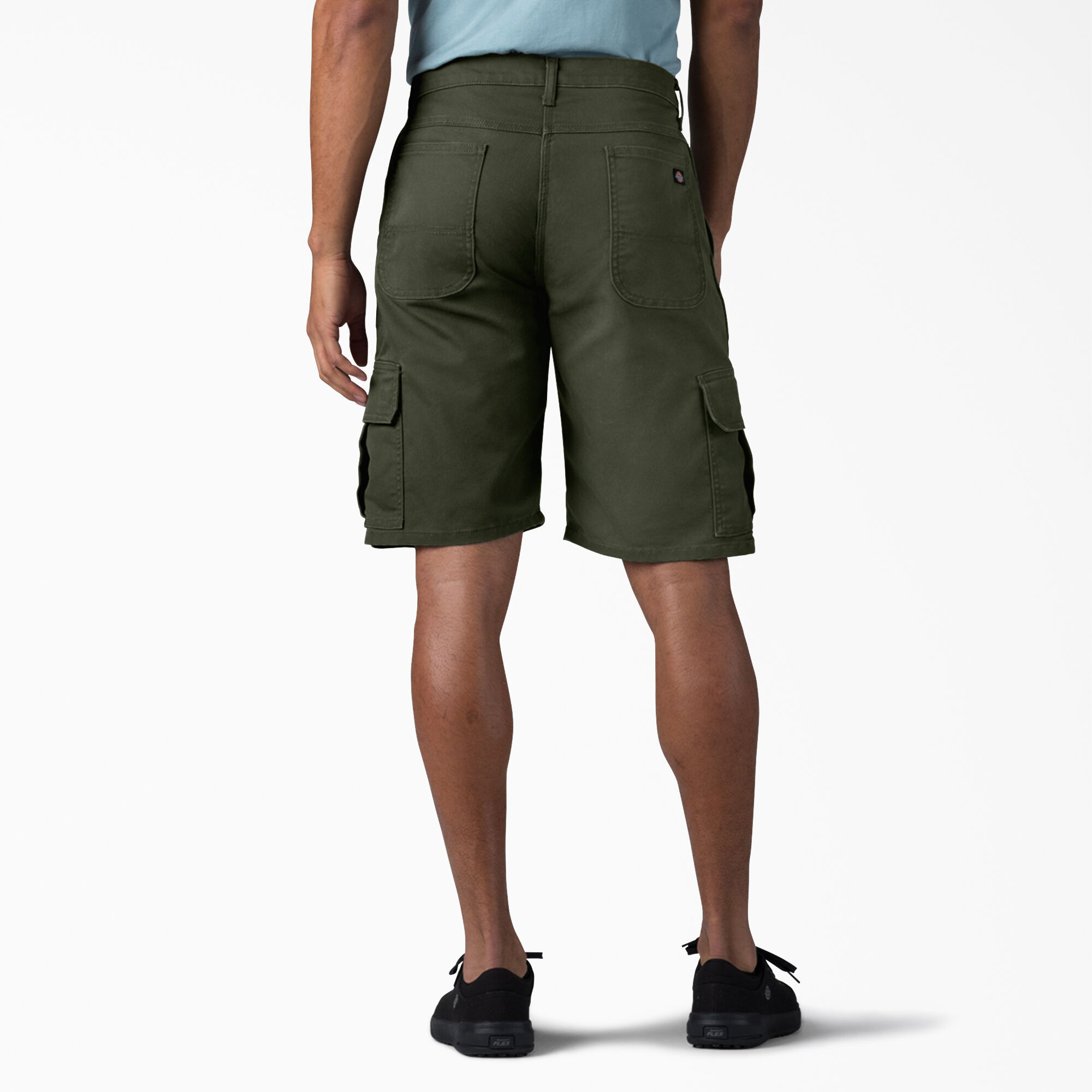 FLEX Relaxed Fit Duck Cargo Shorts, 11