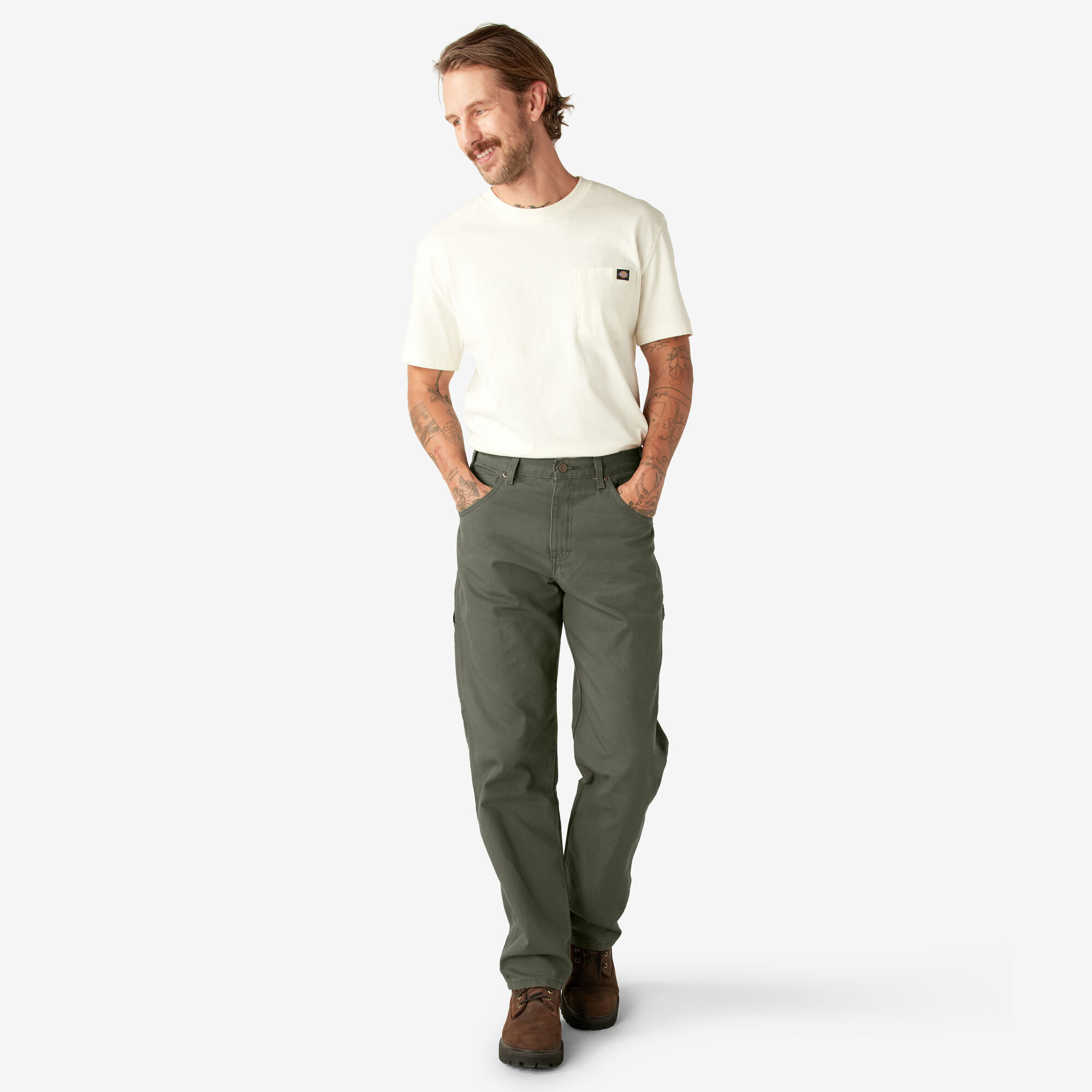 Relaxed Fit Heavyweight Duck Carpenter Pants
