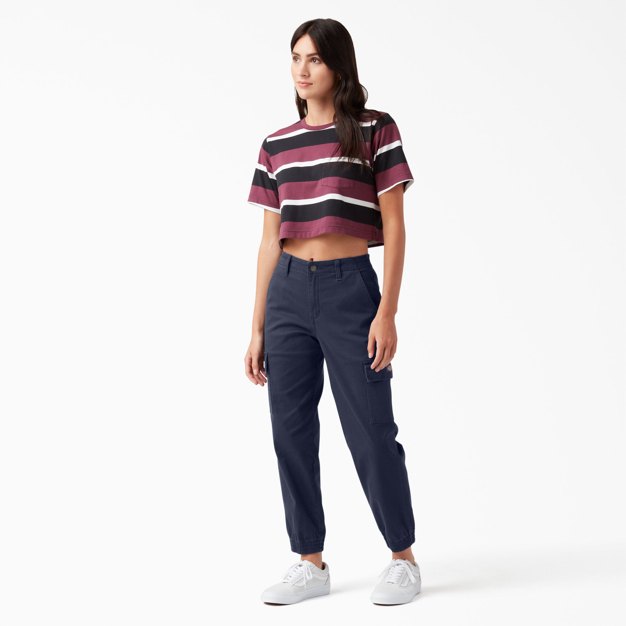 Women's High Rise Fit Cargo Jogger Pants