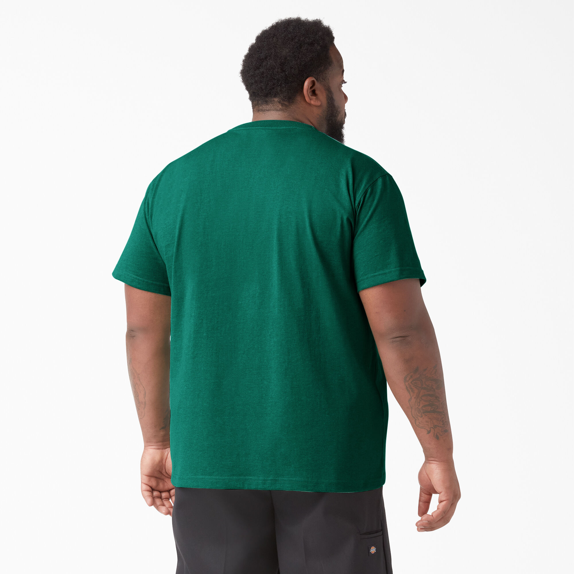 Heavyweight Heathered Short Sleeve Pocket T-Shirt