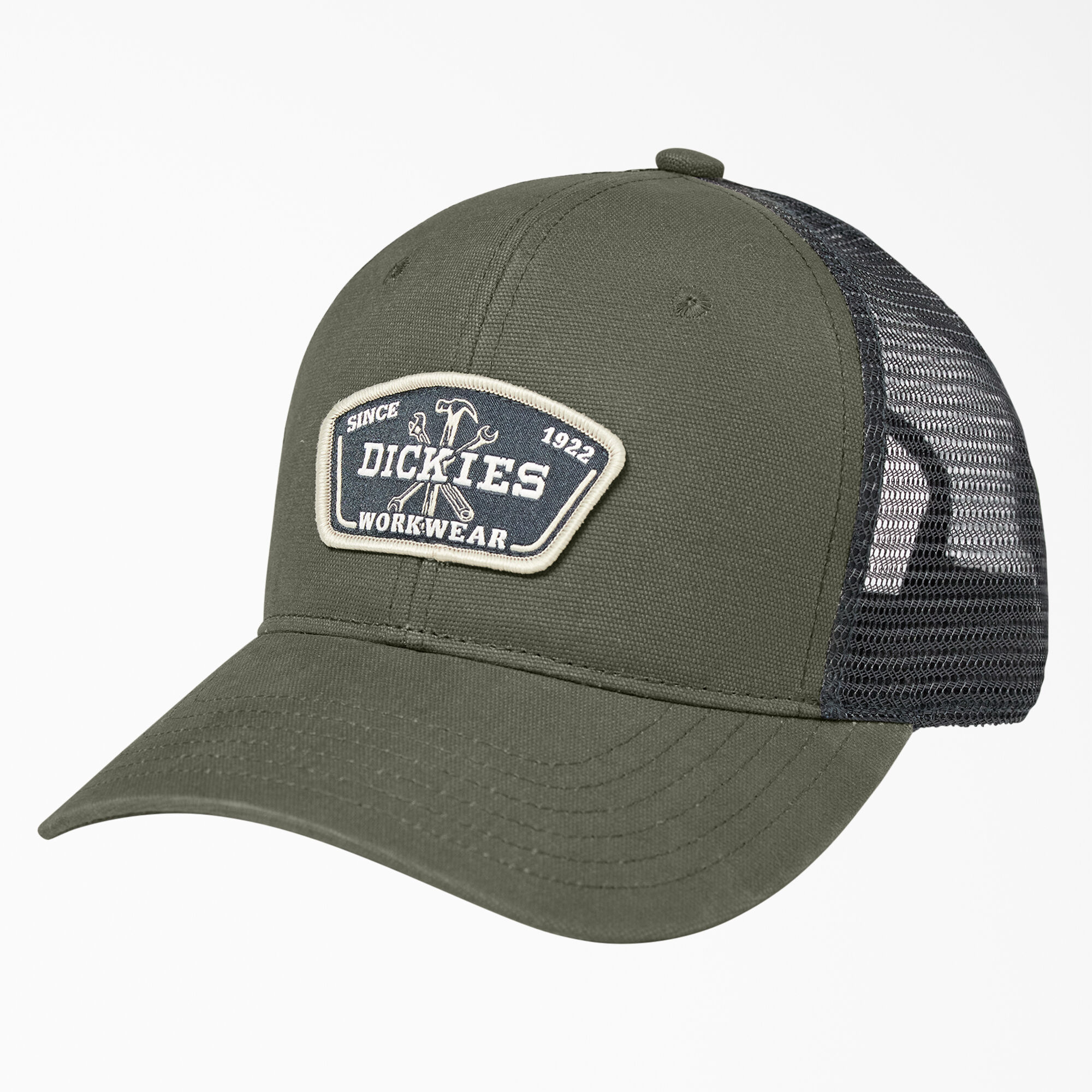 Workwear Patch Canvas Trucker Cap