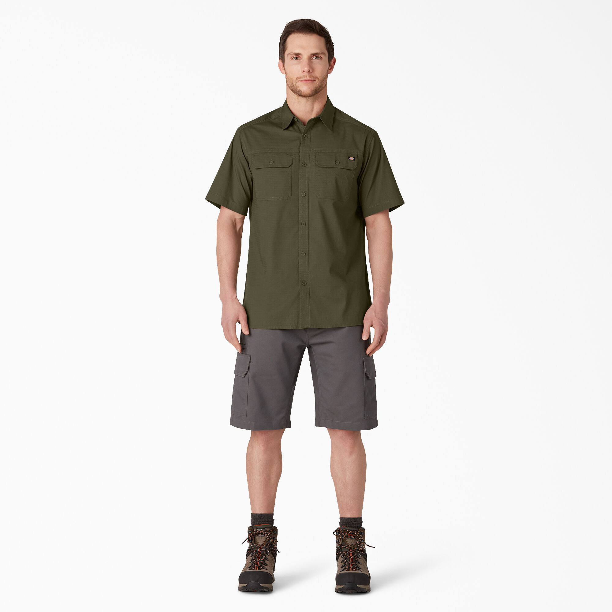 Short Sleeve Ripstop Work Shirt