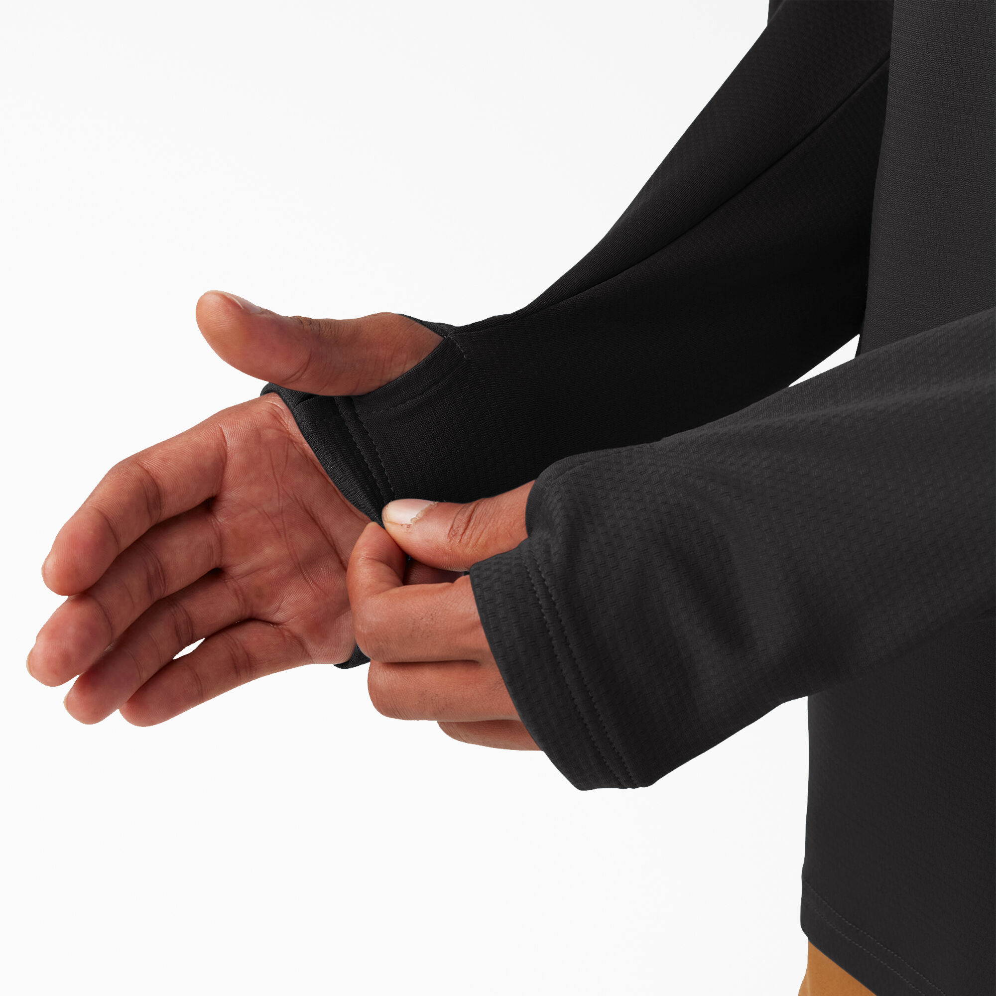 Temp-iQ? 365 Long Sleeve Pocket T-Shirt, Black