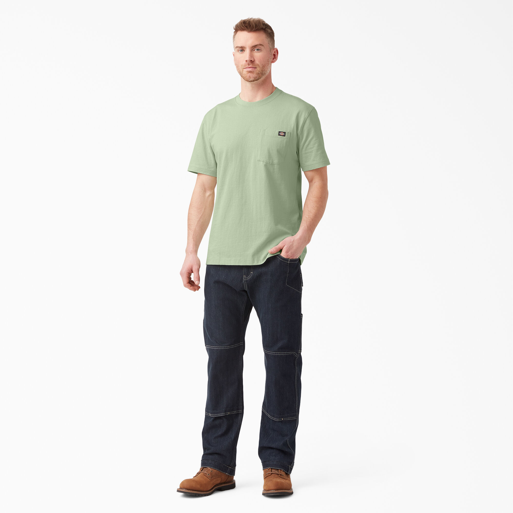 Heavyweight Short Sleeve Pocket T-Shirt