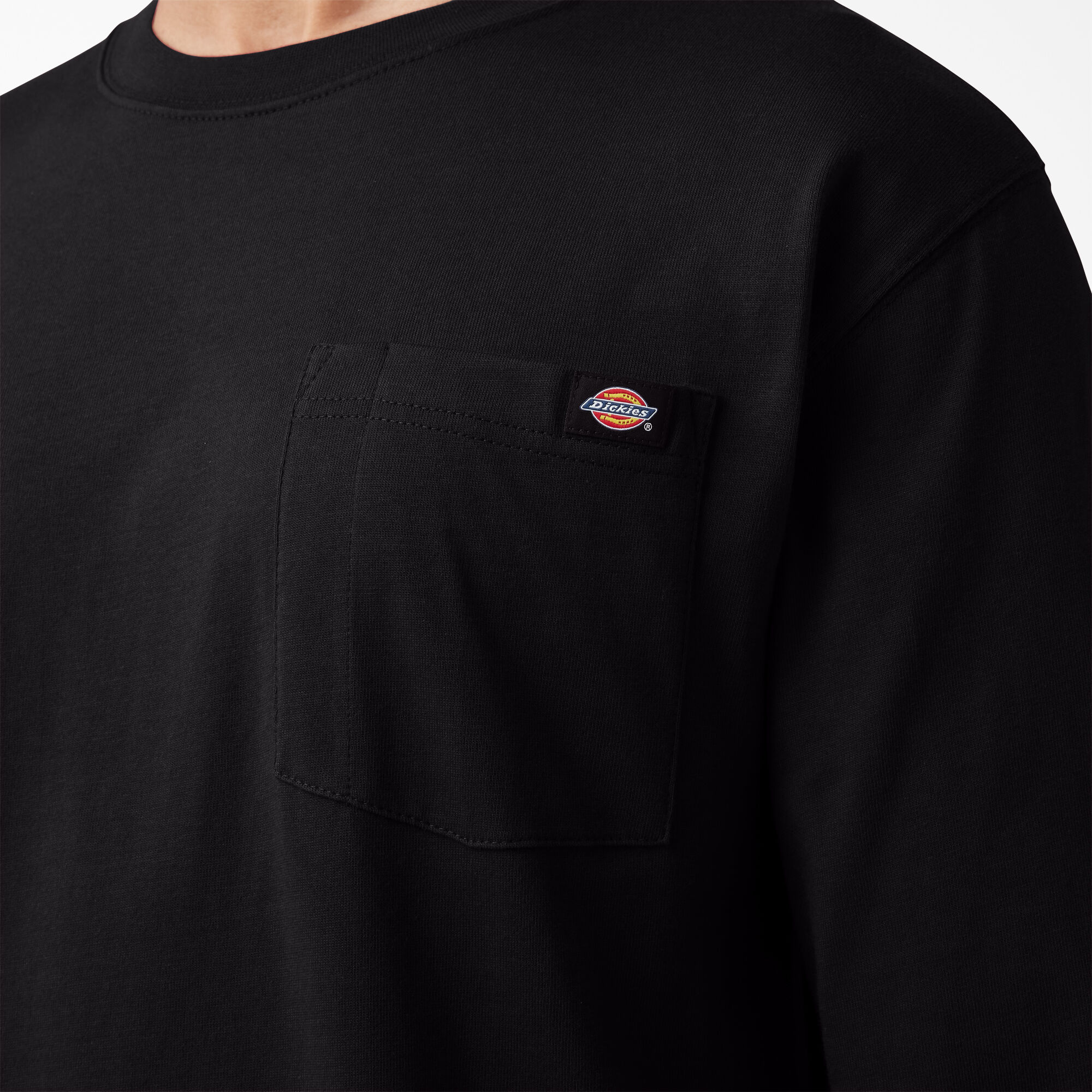 Logo Graphic Long Sleeve Pocket T-Shirt
