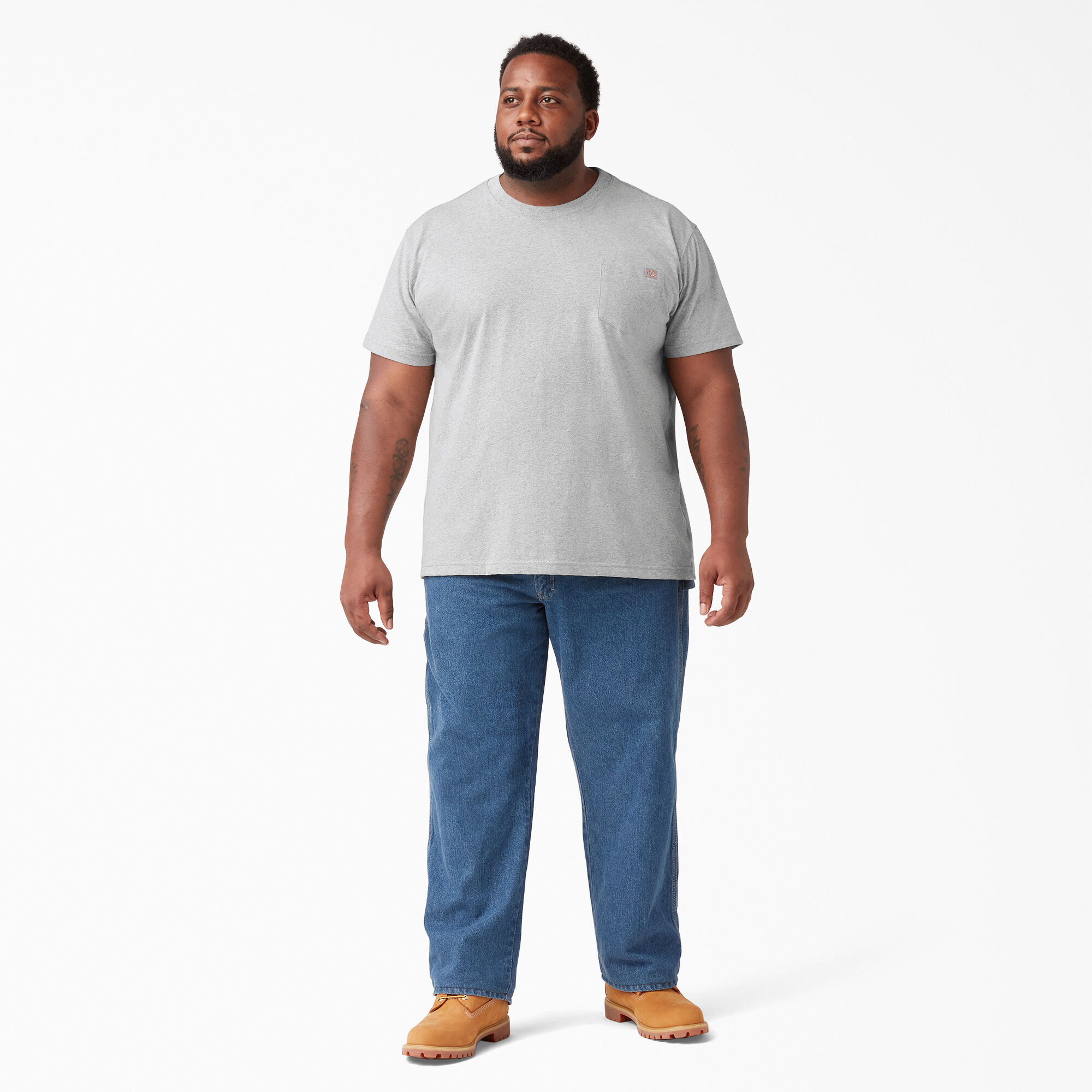 Heavyweight Short Sleeve Pocket T-Shirt