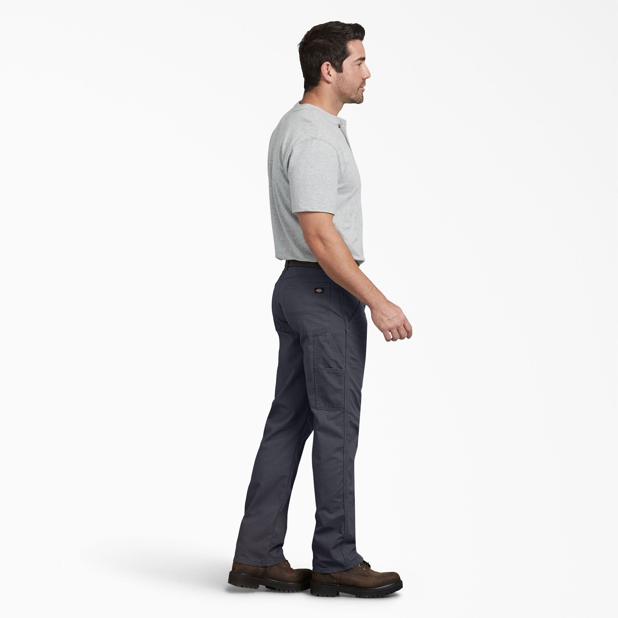 FLEX Regular Fit Ripstop Carpenter Pants, Rinsed Diesel Gray