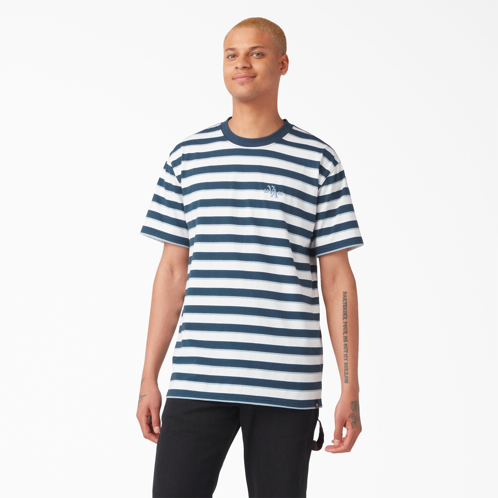Vincent Alvarez Striped T-Shirt