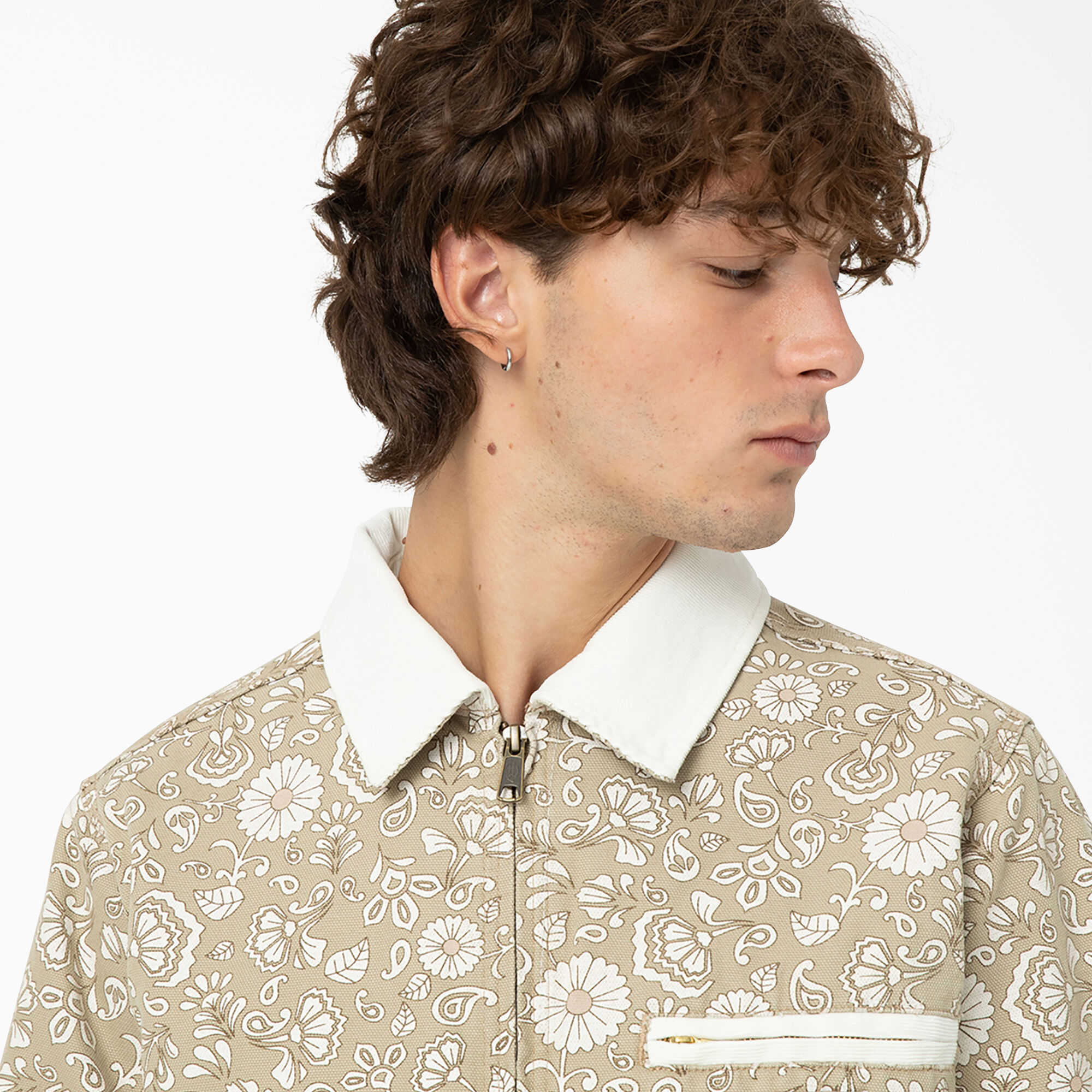 Ellis Floral Print Duck Canvas Jacket