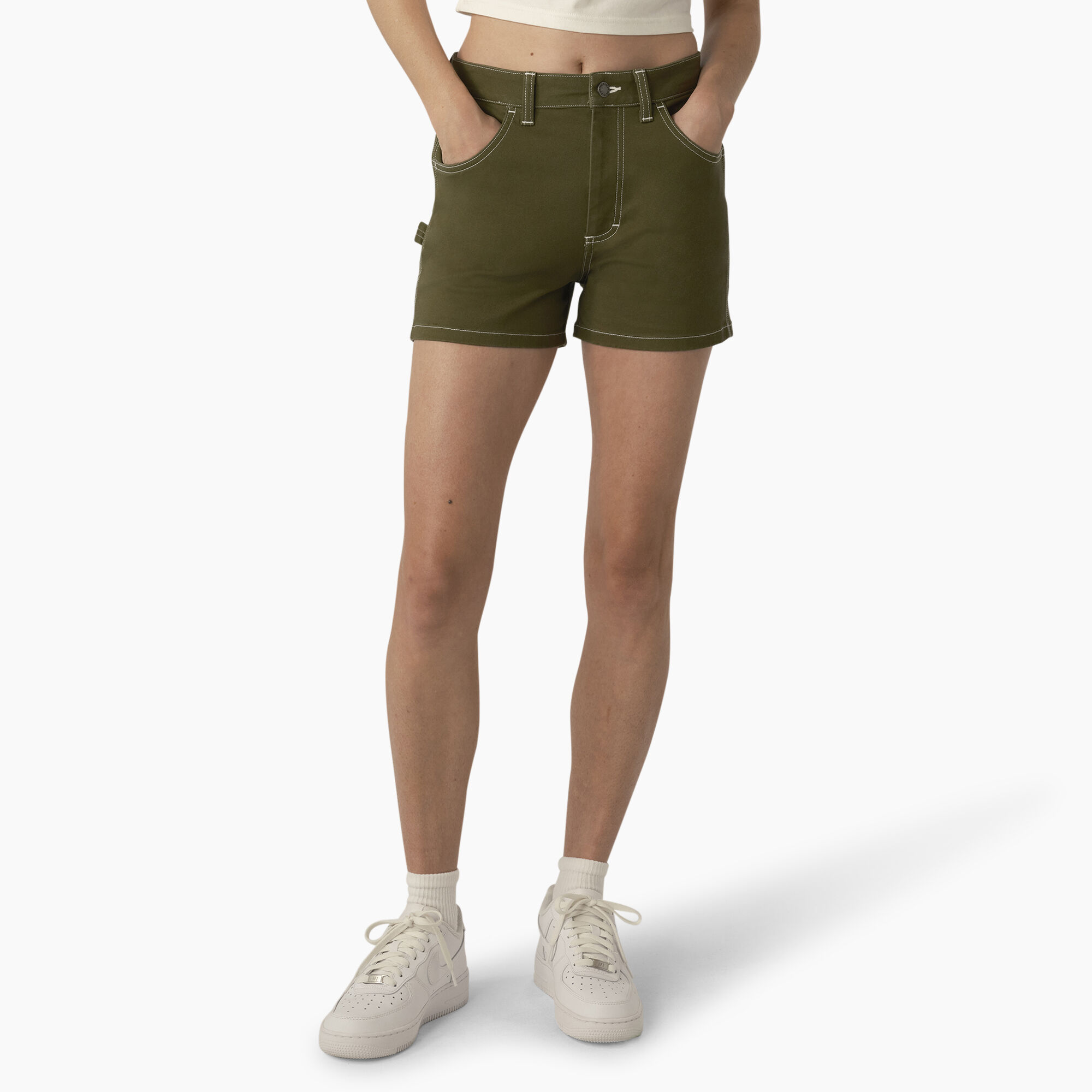 Women's Carpenter Shorts, 3