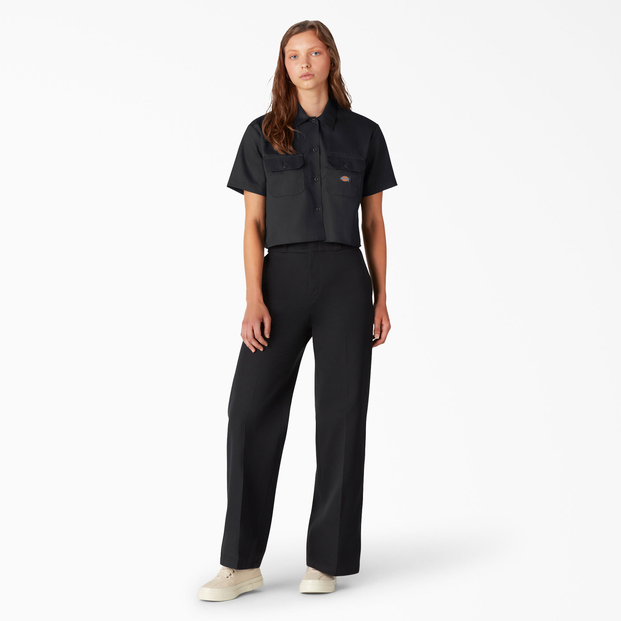 Women's Cropped Work Shirt