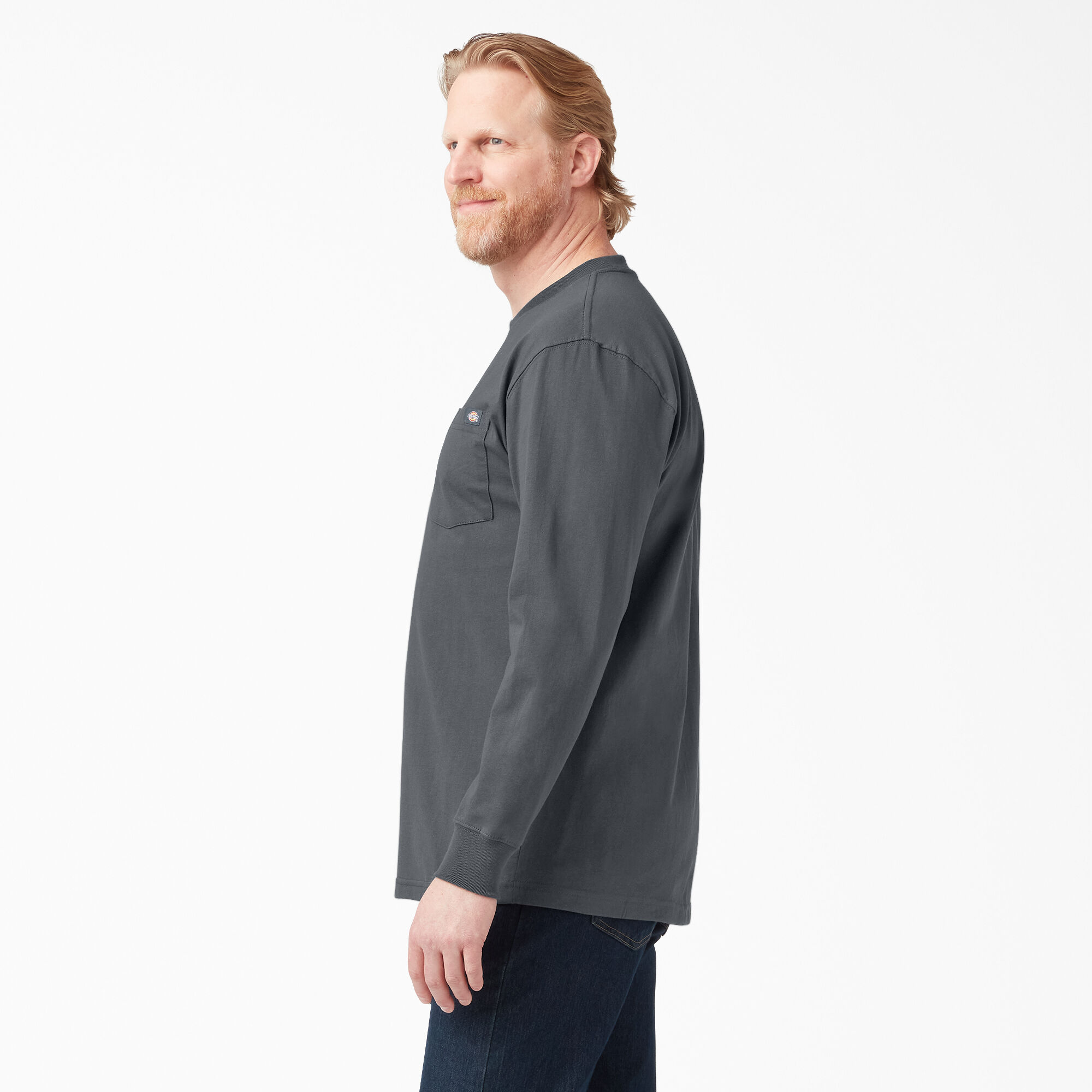 Heavyweight Long Sleeve Pocket T-Shirt