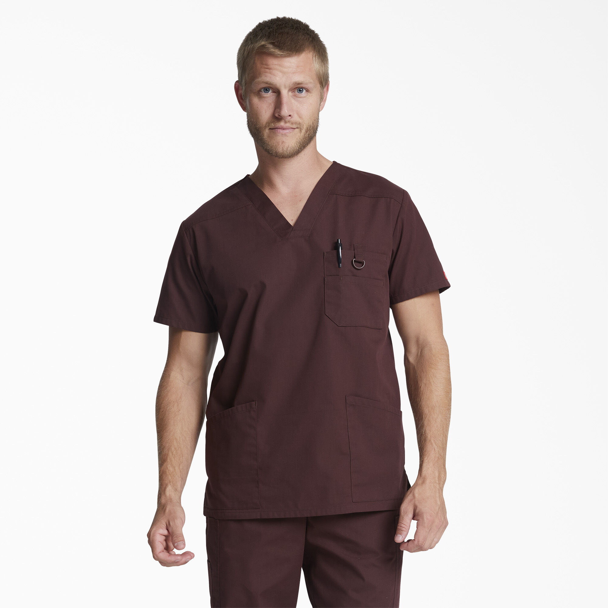 Men's EDS Signature V-Neck Scrub Top