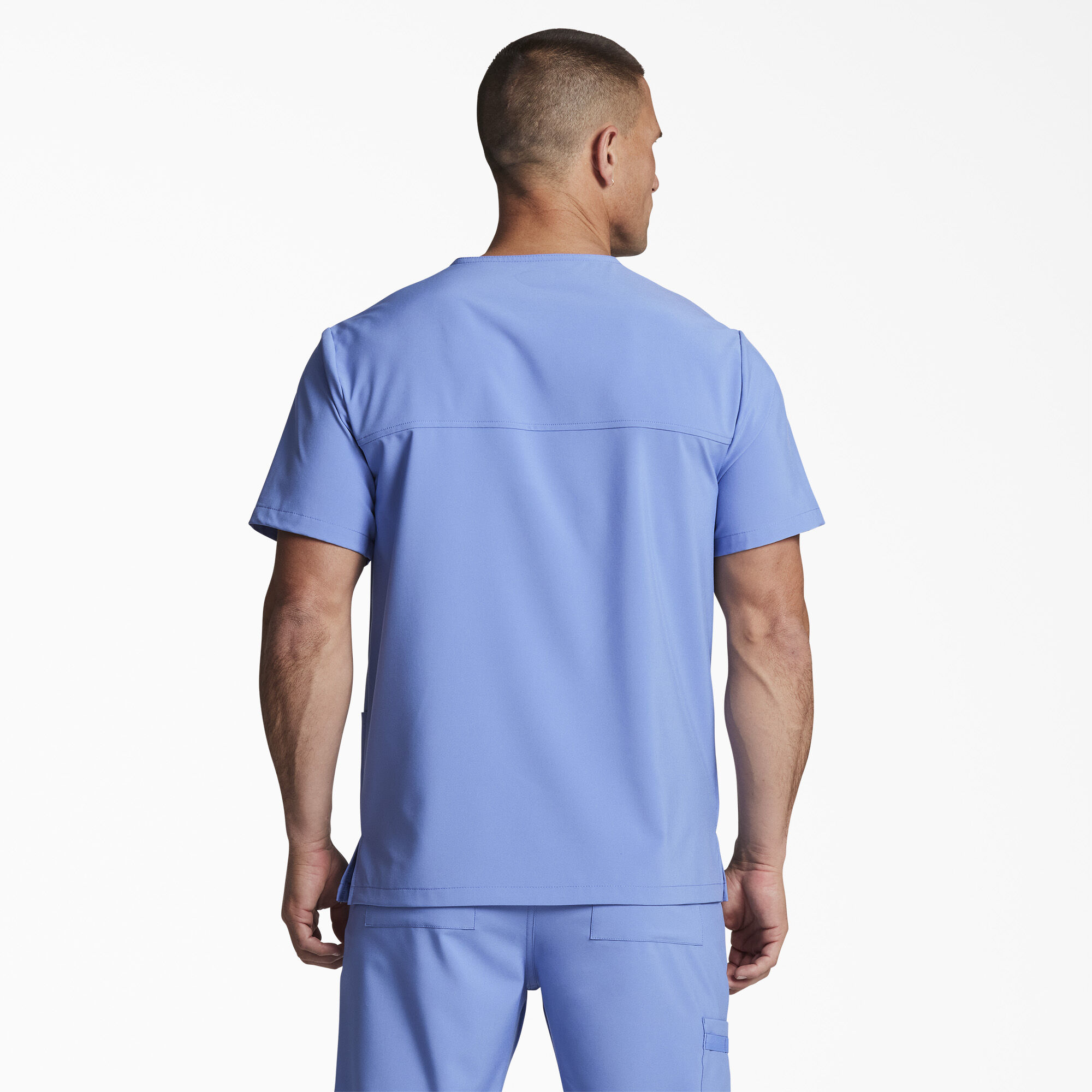 Unisex EDS Essentials V-Neck Scrub Top