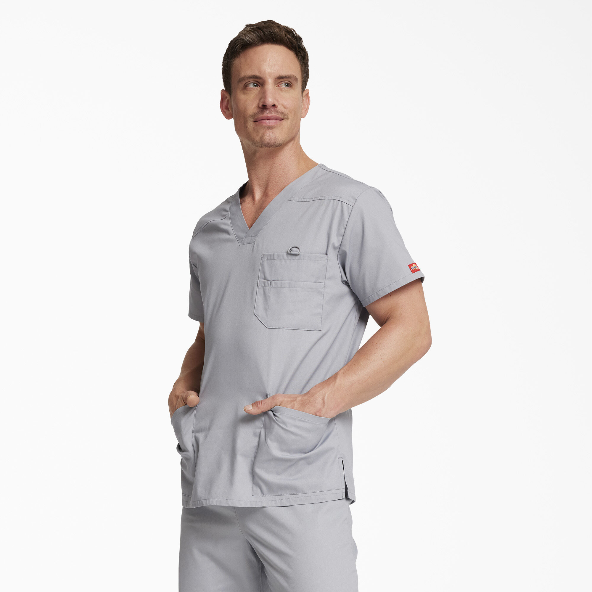 Men's EDS Signature V-Neck Scrub Top