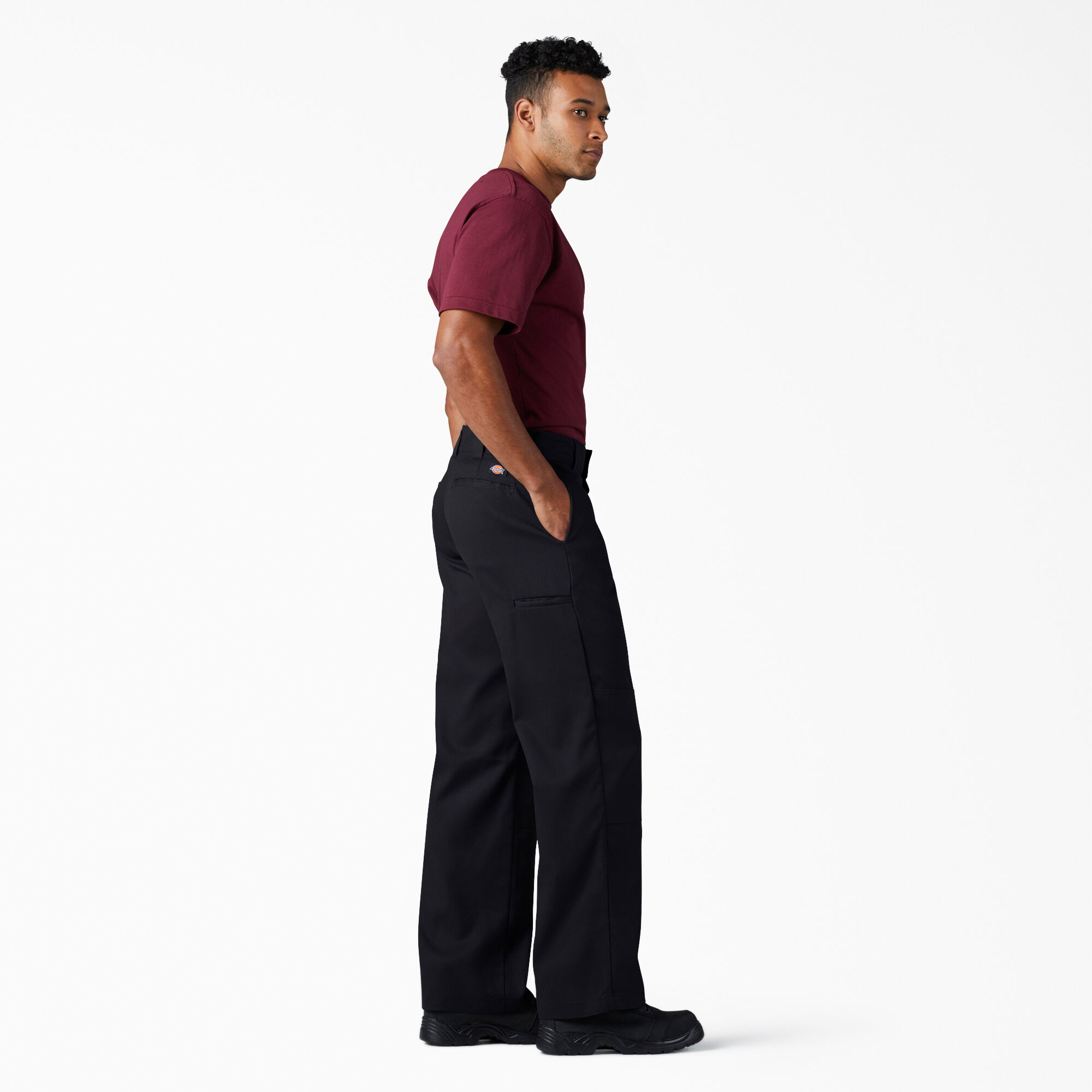 Loose Fit Double Knee Work Pants