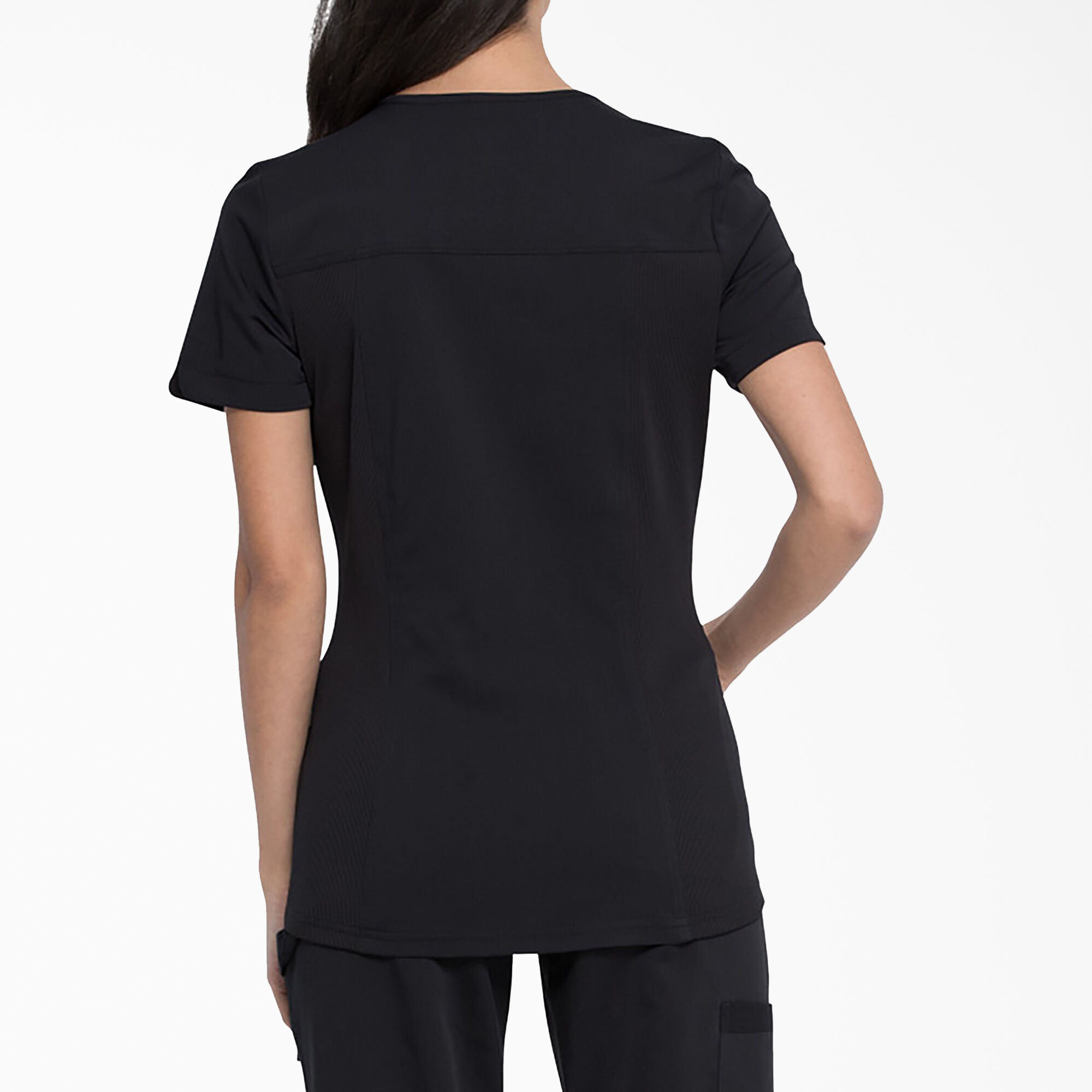 Women's Balance Mock Wrap Scrub Top