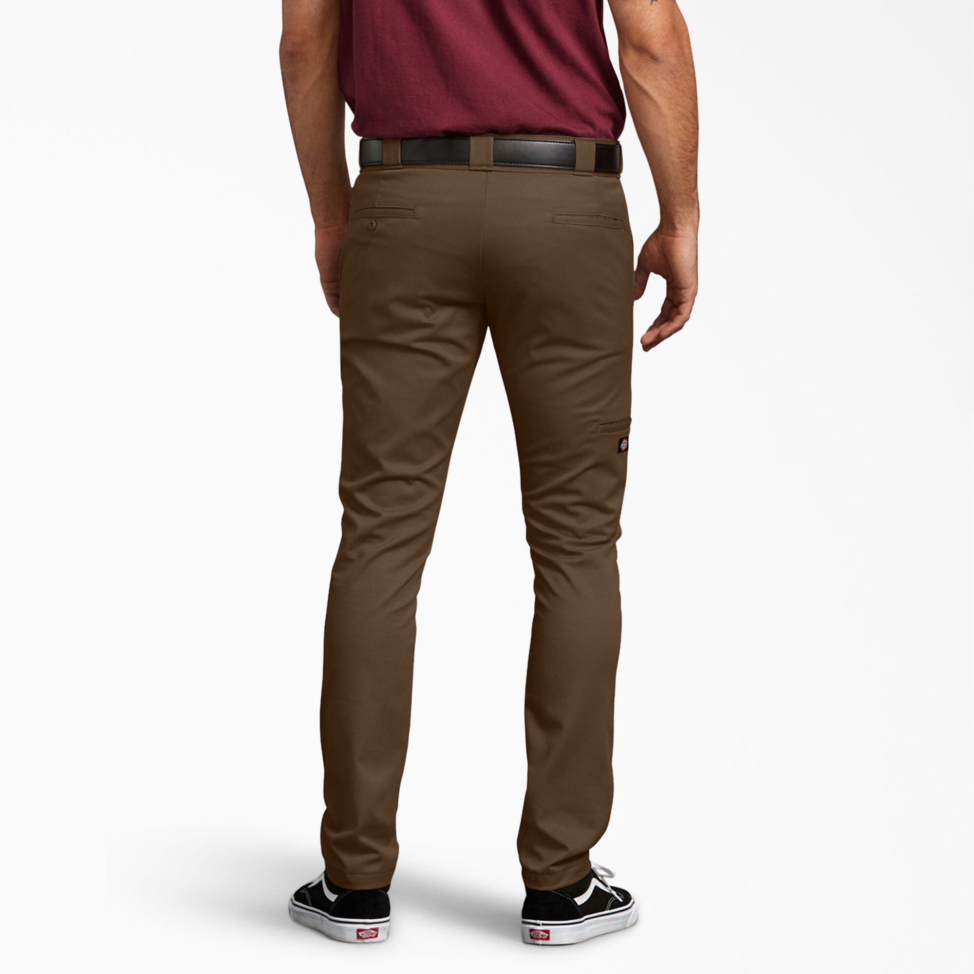Skinny Fit Double Knee Work Pants